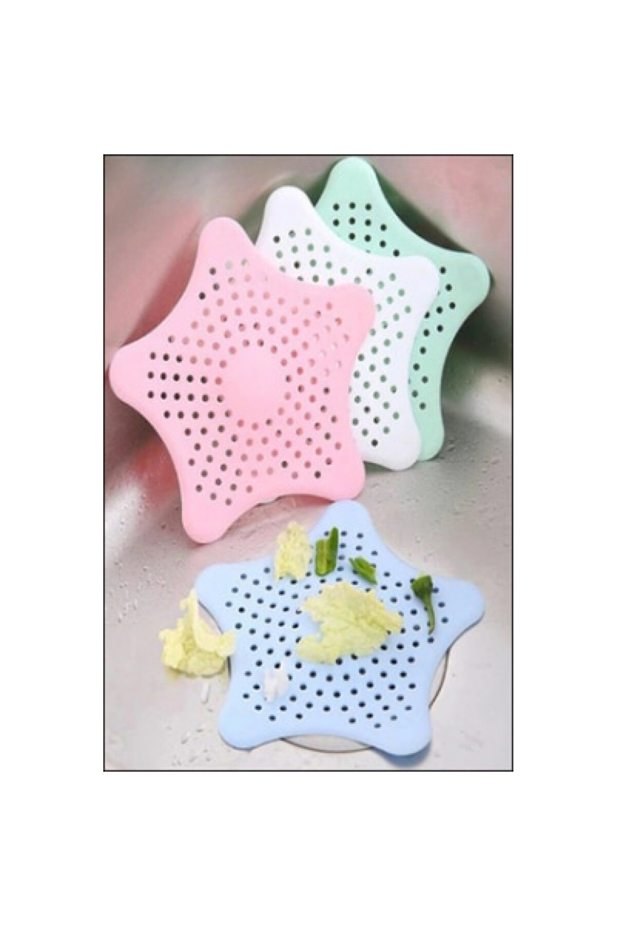 Go İthalat Plasti̇k Lavabo Ve K&uuml;vet Yıldız S&uuml;zge&ccedil;