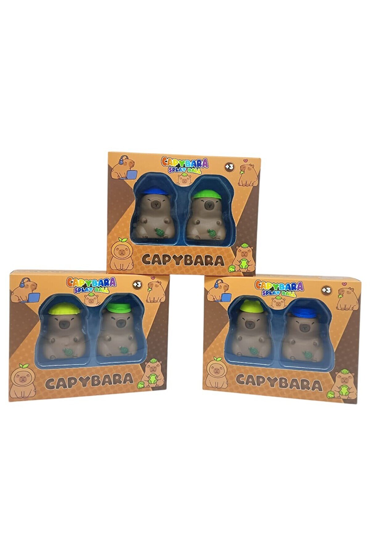 Ethab Ti̇caret - Kapi̇bara 2 Li̇ Mi̇ni̇ Set Stand