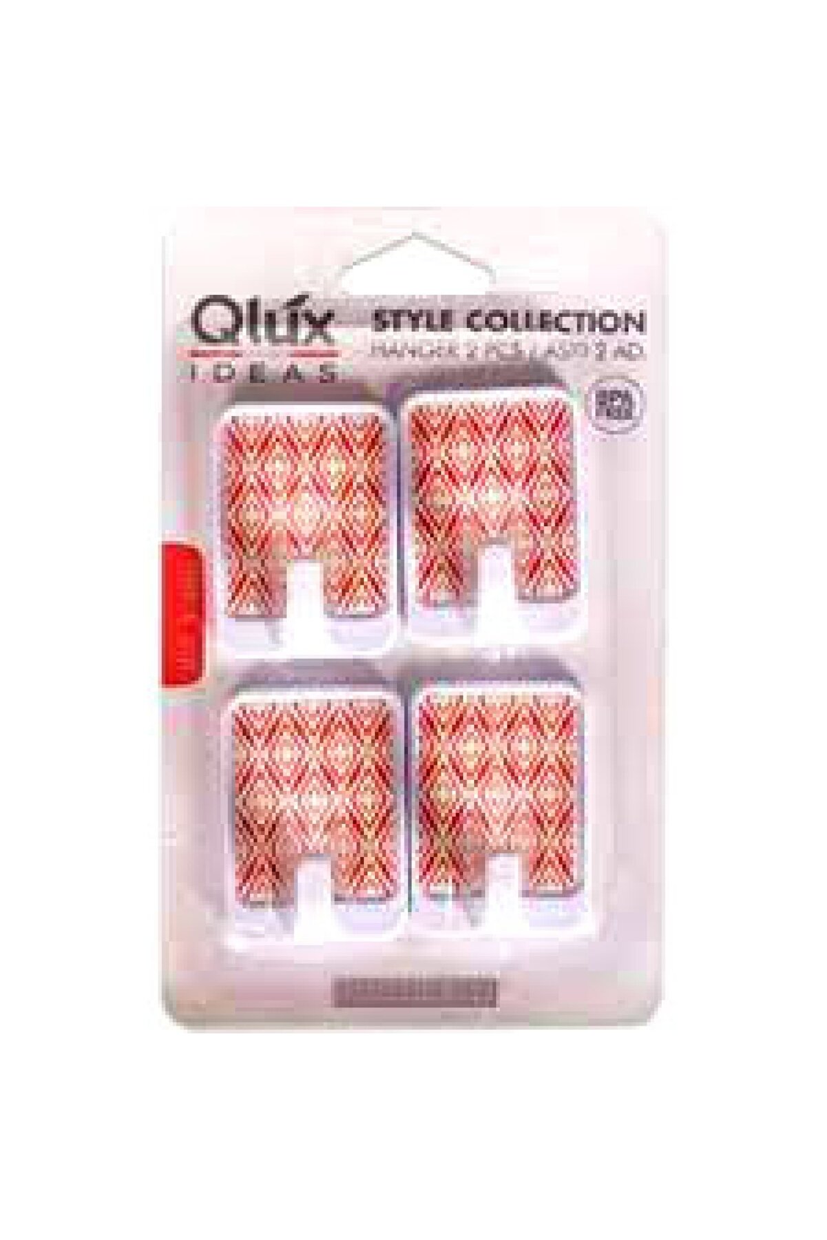 Go İthalat 4 Par&ccedil;a B&uuml;y&uuml;k Kare Yapışkan Askı