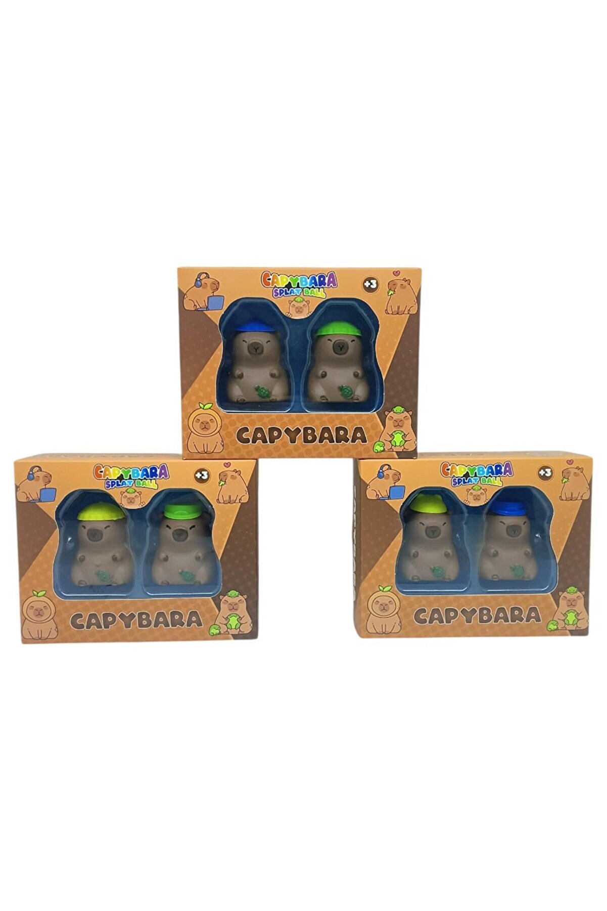 Ethab Ti̇caret - Kapi̇bara 2 Li̇ Mi̇ni̇ Set Stand