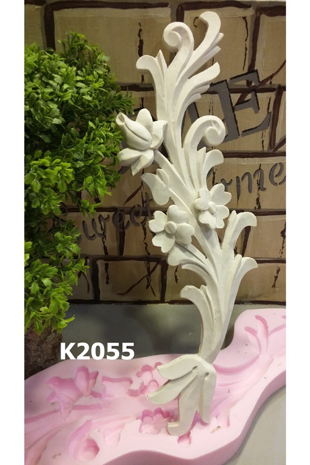 Kalıpcınızburada Dekorati̇f Apli̇k Si̇li̇kon Kalıp