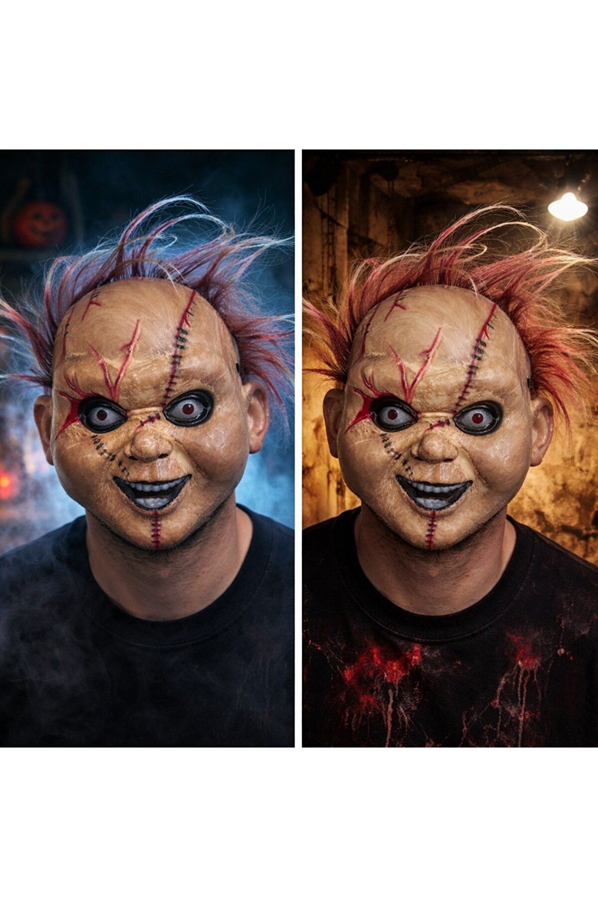 Ethab Ti̇caret &Ccedil;aki̇ Korku Bebek Maskesi̇ &ndash; Sa&ccedil;lı Plasti̇k Y&uuml;z Maskesi̇