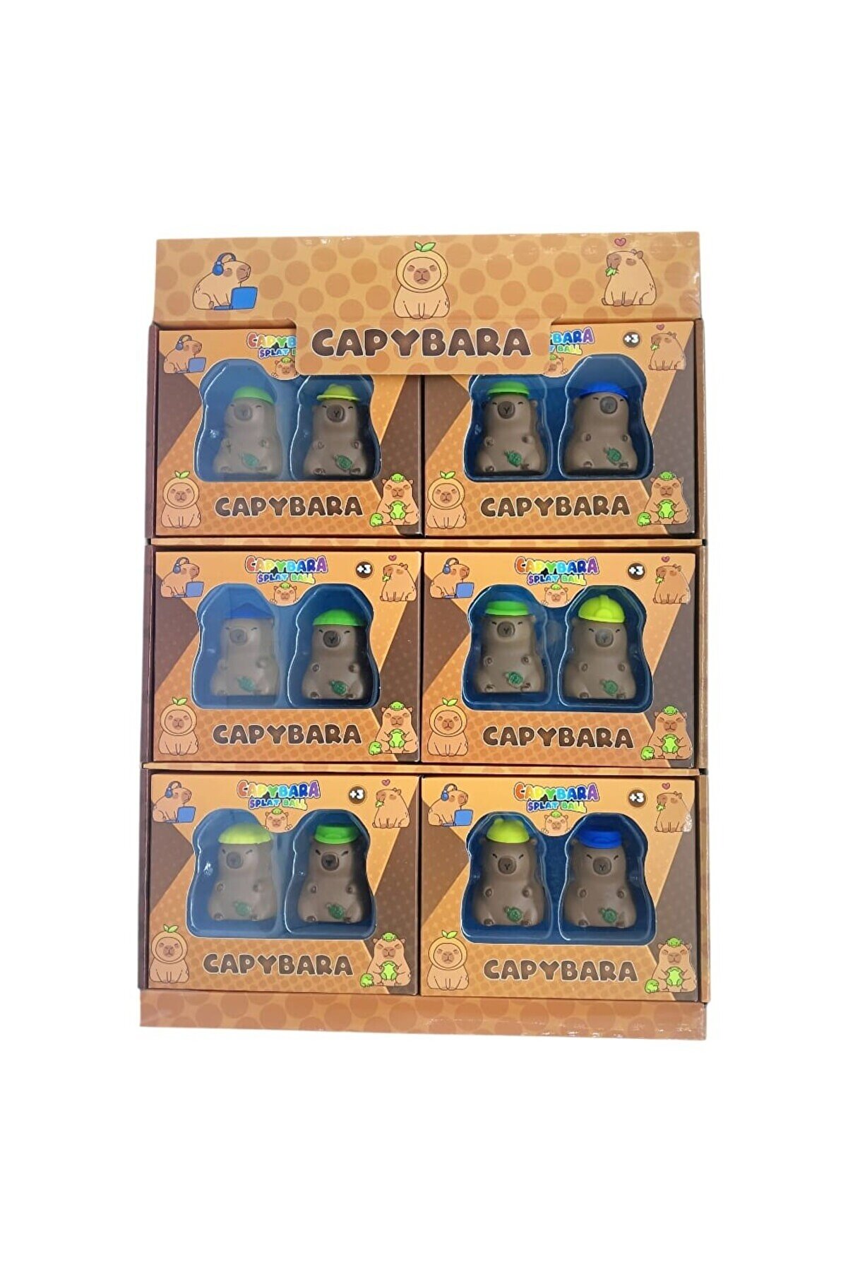 Ethab Ti̇caret - Kapi̇bara 2 Li̇ Mi̇ni̇ Set Stand