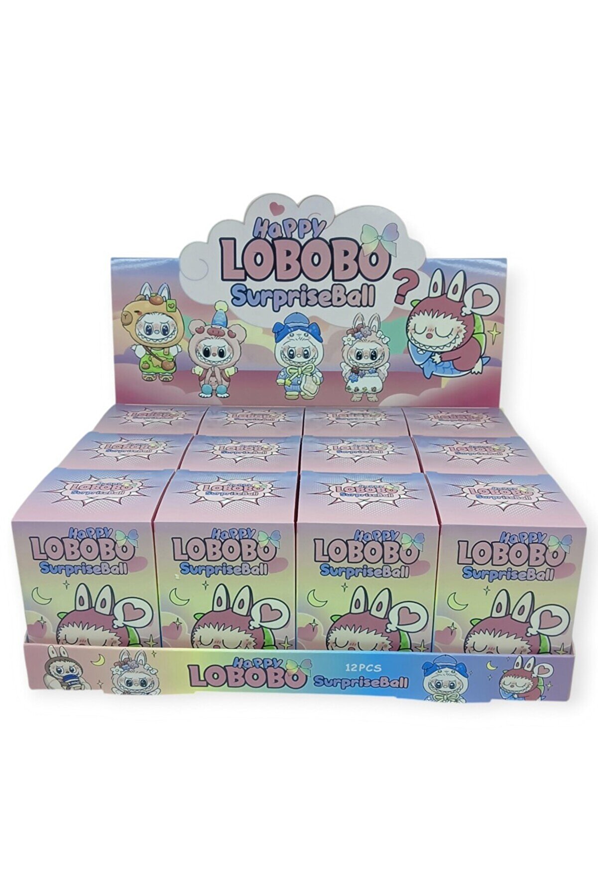 Ethab Ti̇caret - Labubu Stand Anahtarlık