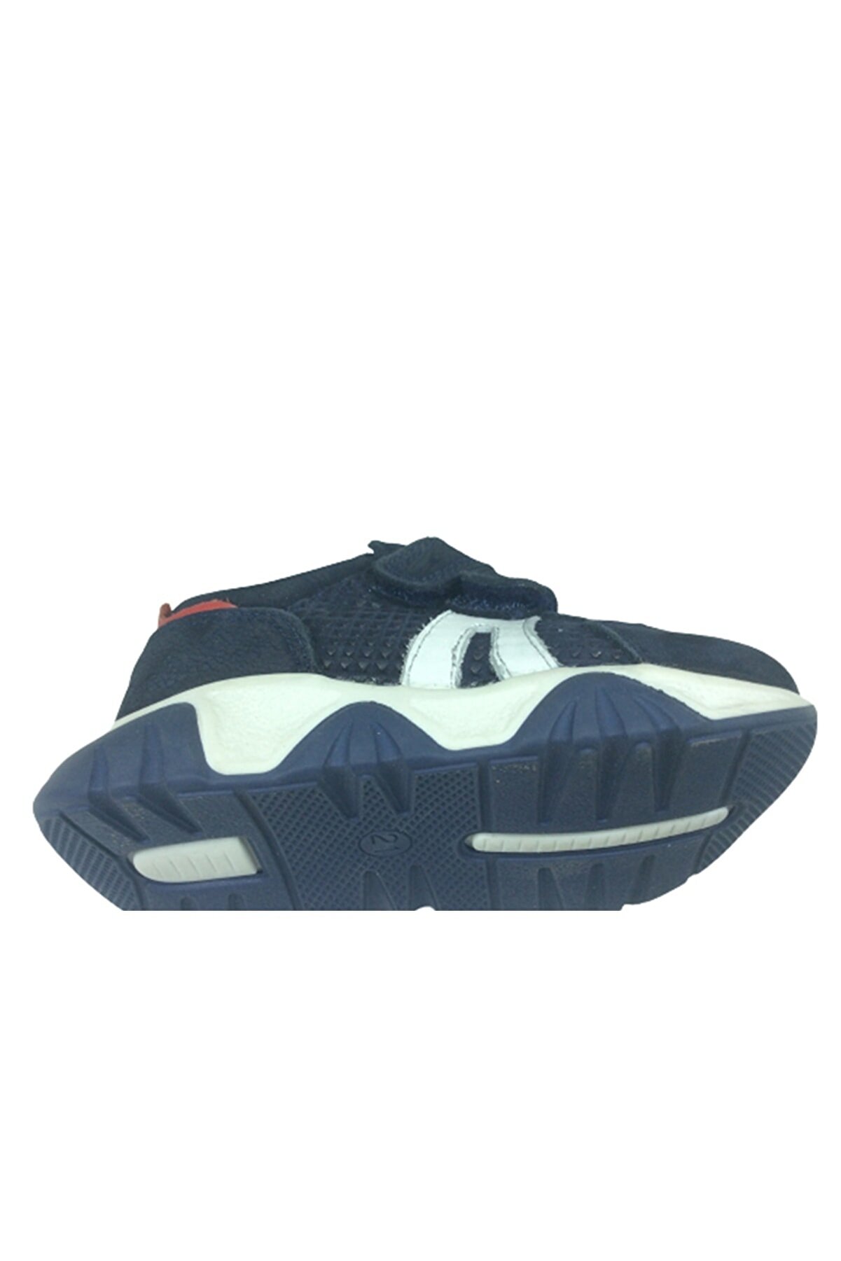 Bebe Erkek Çocuk Spor Ayakkabı Laci̇vert Cırtlı % 100 Deri̇ Anatomi̇k