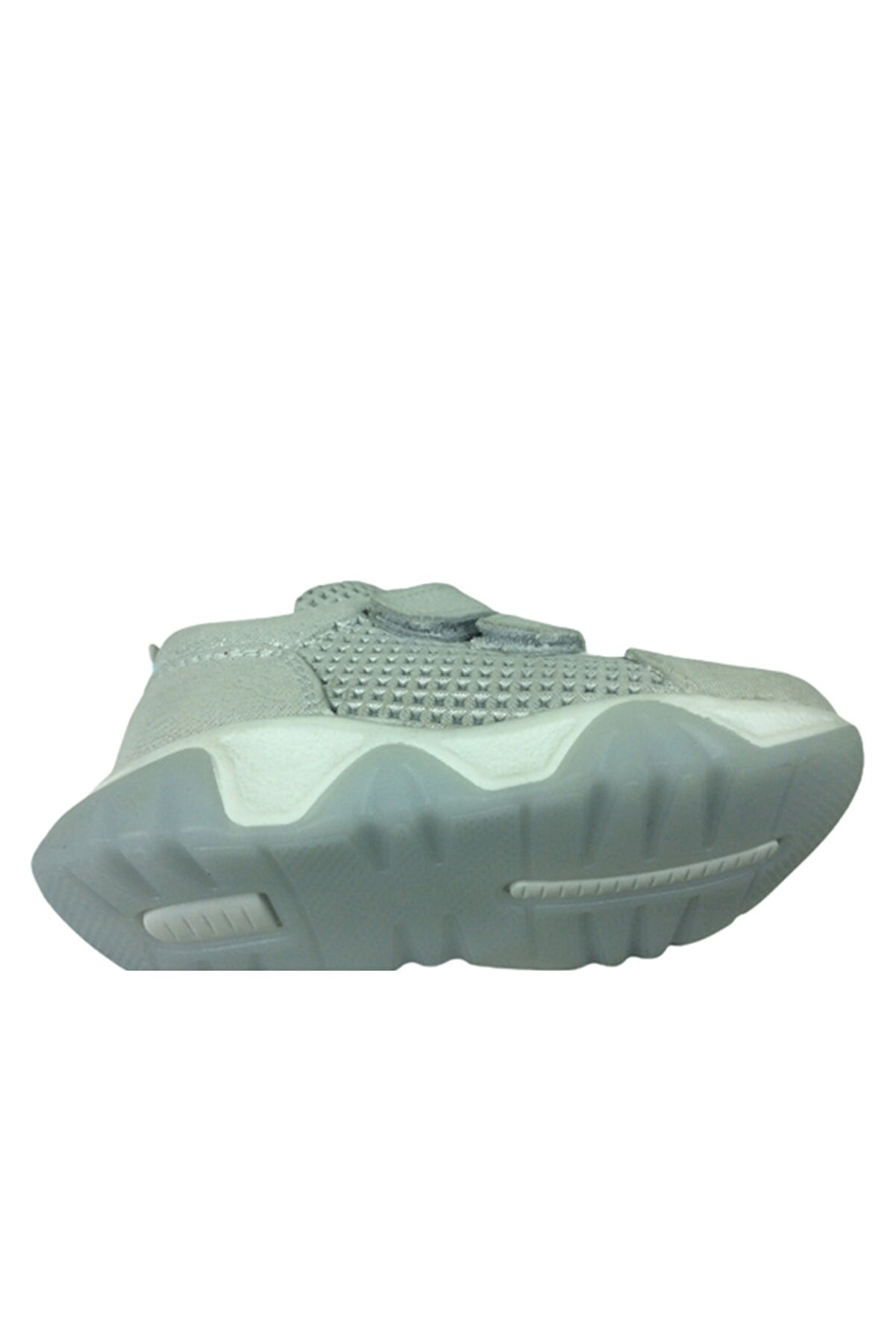 Bebe Kız Çocuk Spor Ayakkabı Gümüş Lazerli̇ Cırtlı%100Derı Anatomi̇k