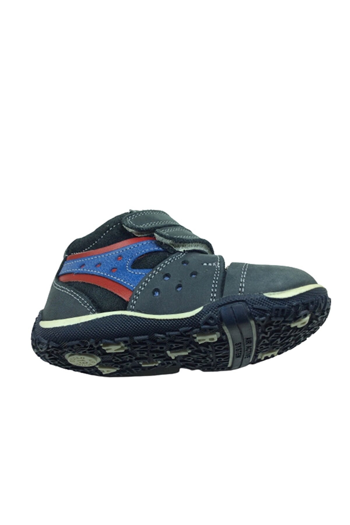 Ilkadım Erkek Çocuk Bot Laci̇vert Cırtlı 07-6 Klt Deri̇ Anatomi̇k