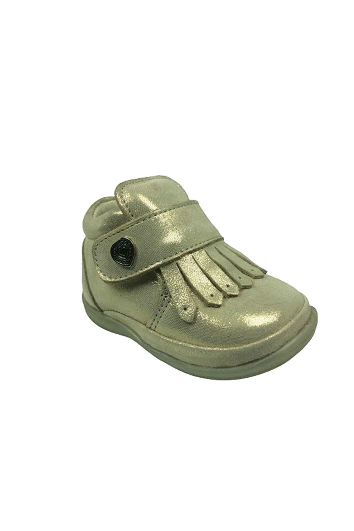 Ilkadım Kız Çocuk Bot Dore Püsküllü Cırtlı % 100 Deri̇ Anatomi̇k