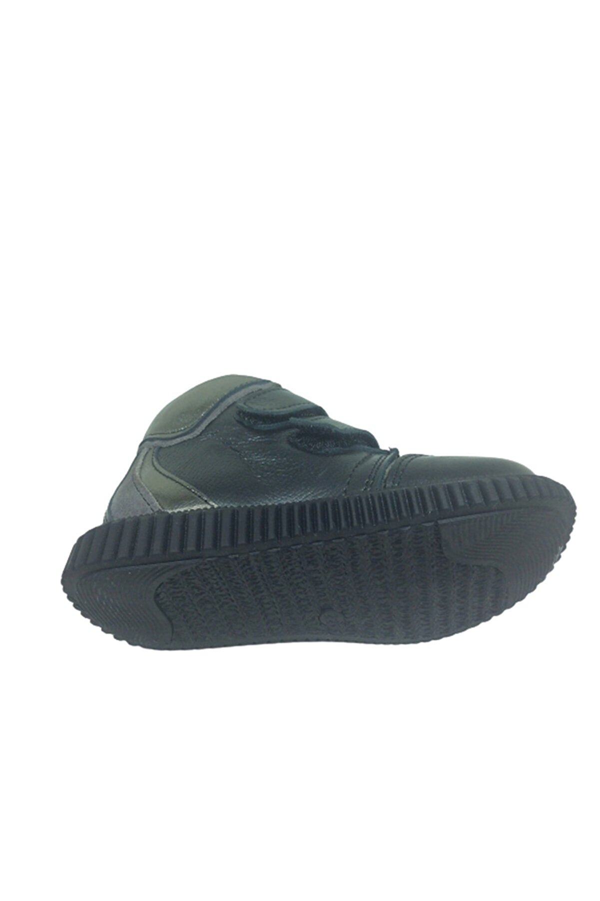 Ortopedi̇kal Bebe Kız Çocuk Bot Bb608 Antrasi̇t-Çeli̇k Cırtlı % 100 Deri̇ Ortopedi̇ka Anatomi̇k