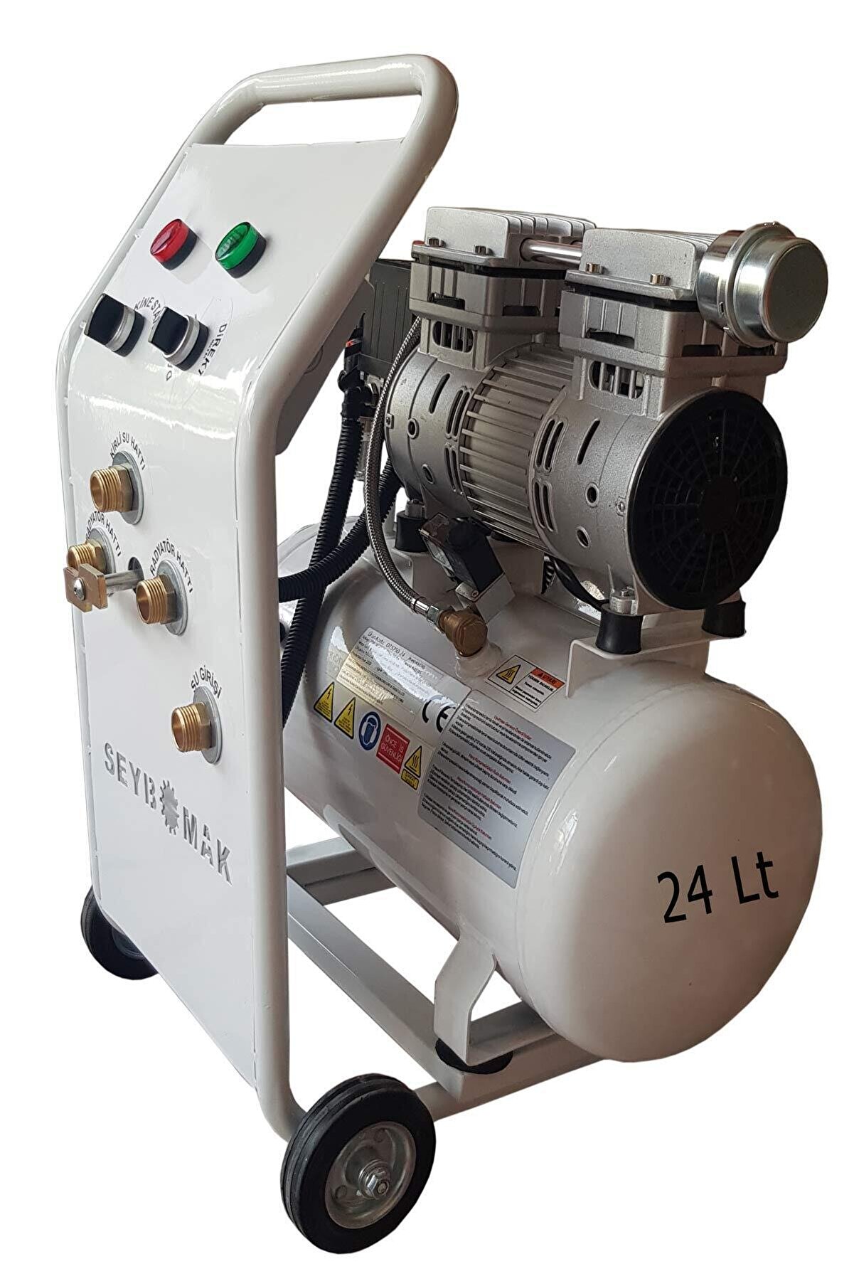 Seybomak Havalı Petek Temi̇zleme Ve Kanal Açma Maki̇nesi̇ 24 Li̇tre Çi̇ft Yönlü-Darbeli̇ Yıkama