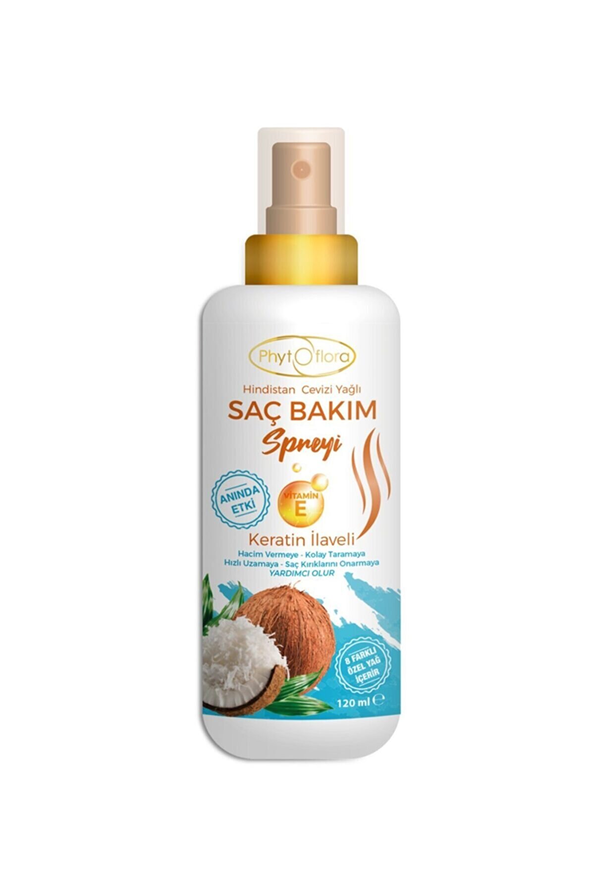 Hi̇ndi̇stan Cevi̇zi̇ Yağlı Saç Bakım Spreyi̇ 120 Ml Ve Tırnak Bakım Yağı