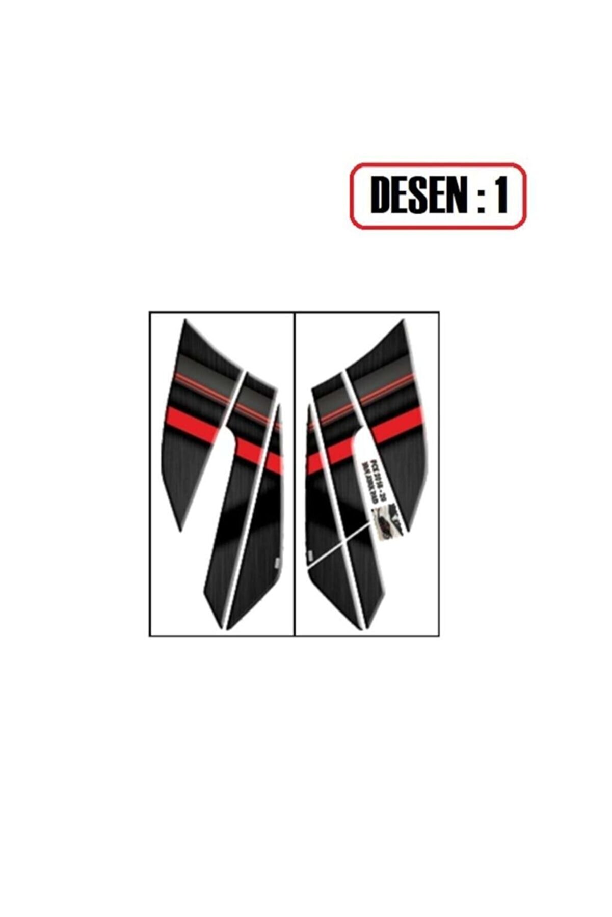 Gogo Honda Pcx Yan Ayak Pad Set 8 Par&ccedil;a (2018)