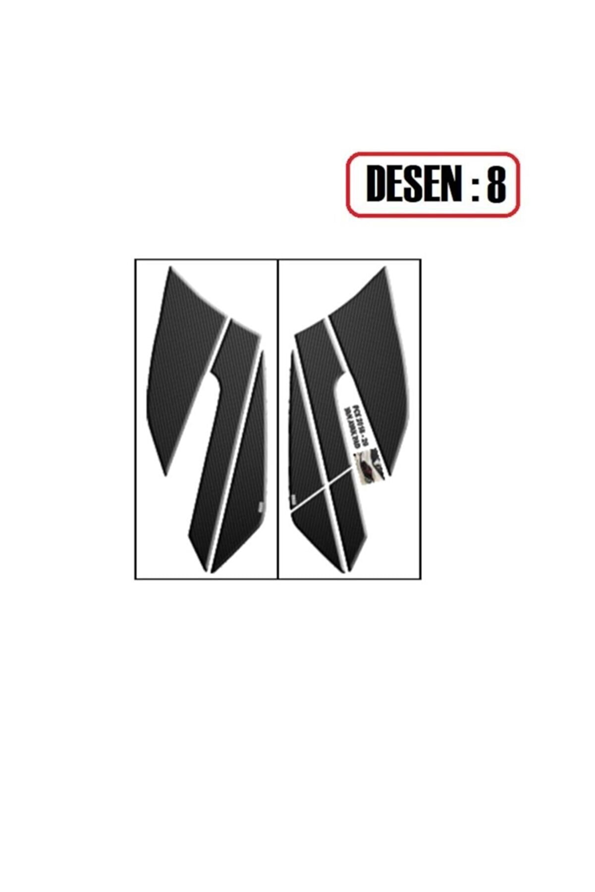 Gogo Honda Pcx Yan Ayak Pad Set 8 Par&ccedil;a (2018)