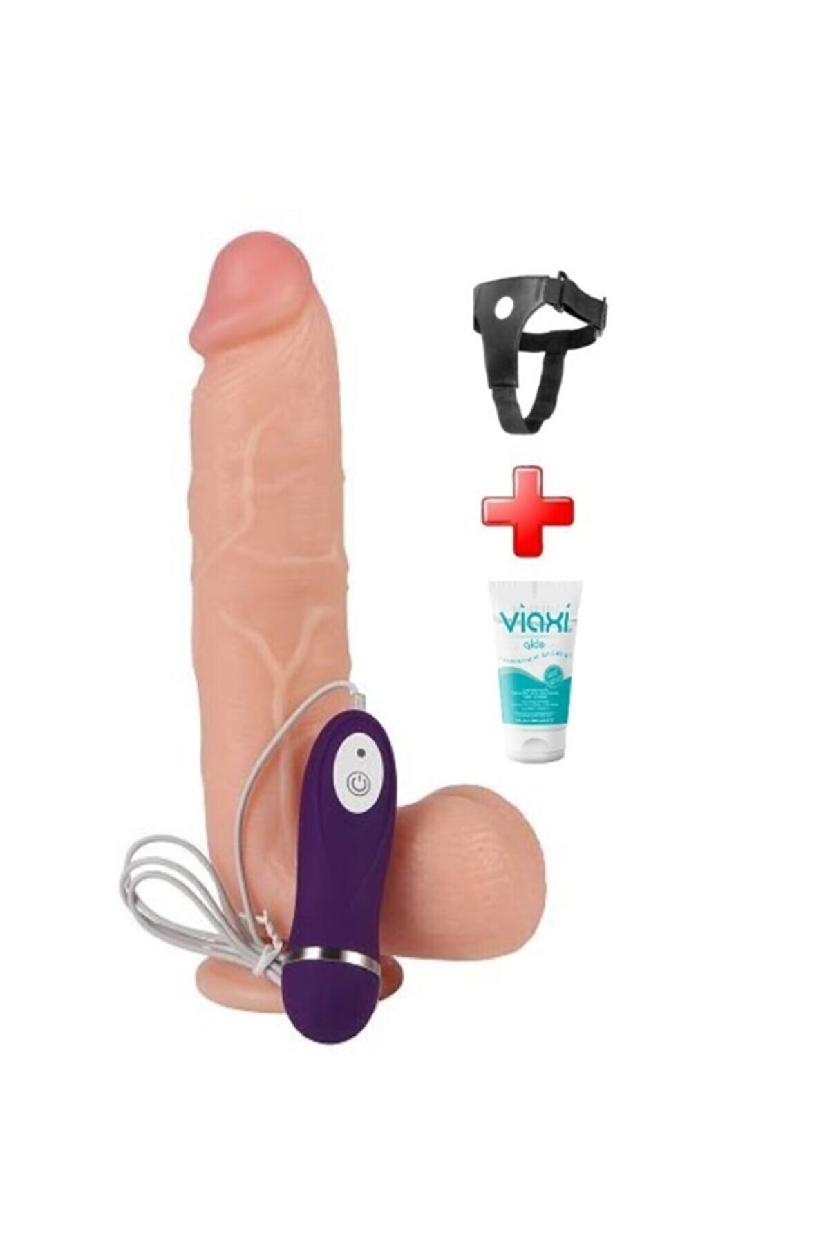 Meyrabest 21 Cm Belden Bağlamalı Yeni̇ Nesi̇l Ti̇treşi̇mli̇ 10 Modlu Reali̇sti̇k Peni̇s Kemer Ve Kayganlaştırıcı