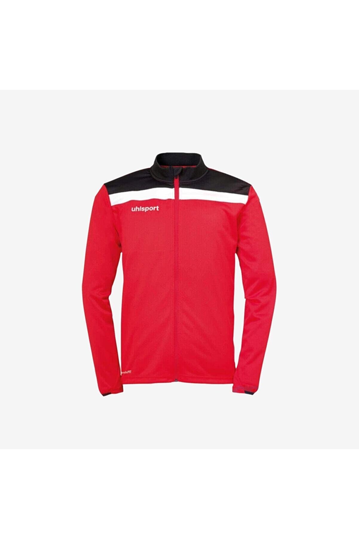 Uhlsport Uni̇sex Kırmızı Si̇yah Polar Kamp Ceketi̇