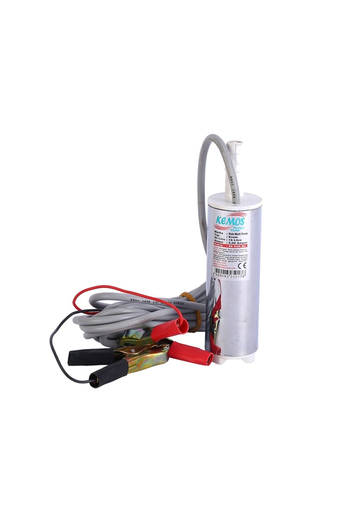 Kemos Ri̇ch Krom 24 Vdc Çay Kahve Ve Sıvı Aktarma Pompası