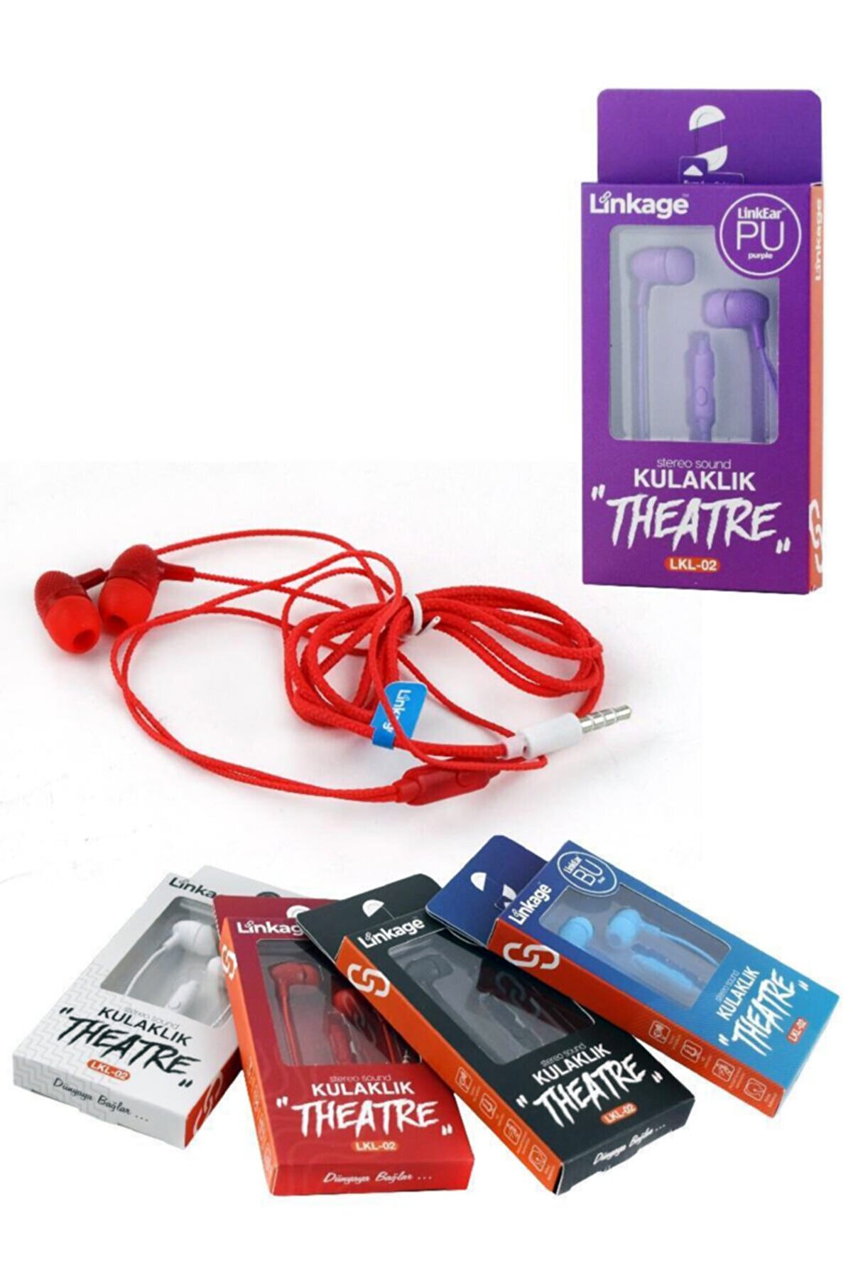 Li̇nkage Kulaki̇&ccedil;i̇ Mi̇krofonlu Stereo Kulaklık