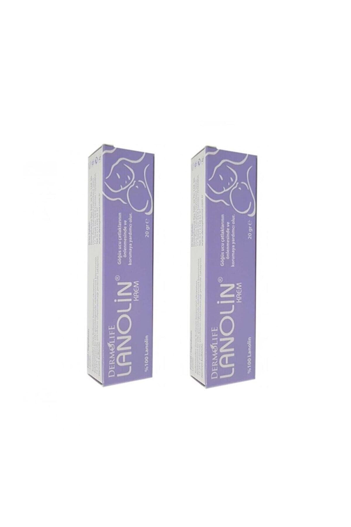 Dermolife Lanolin Fort Krem 20 gr 2 Adet