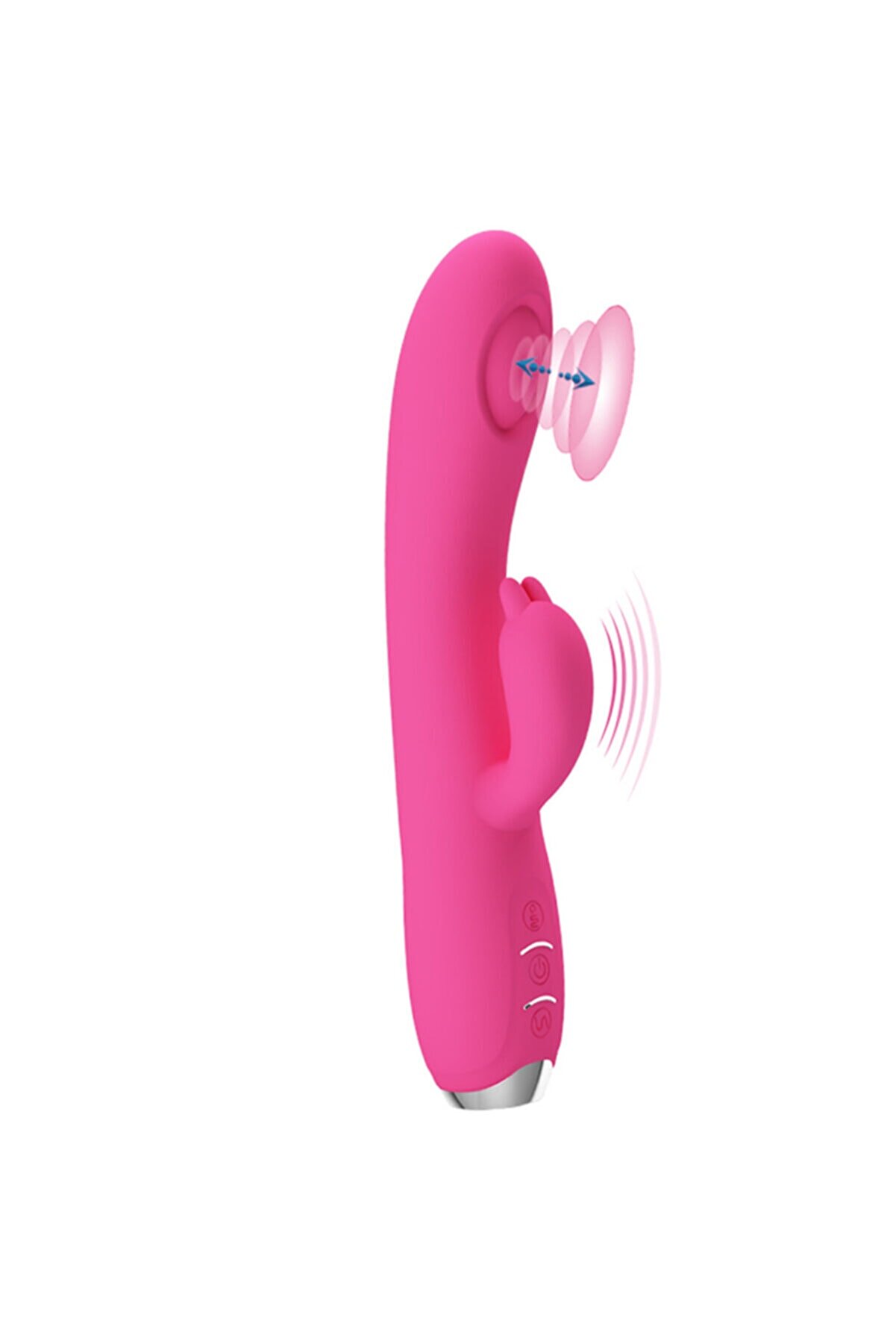 Erox Pretty Love Regi̇na Pi̇nk Nabız Darbeli̇ Ve Iti̇ci̇ G&uuml;&ccedil; Rabbi̇t Vi̇brat&ouml;r Bı-014727-1