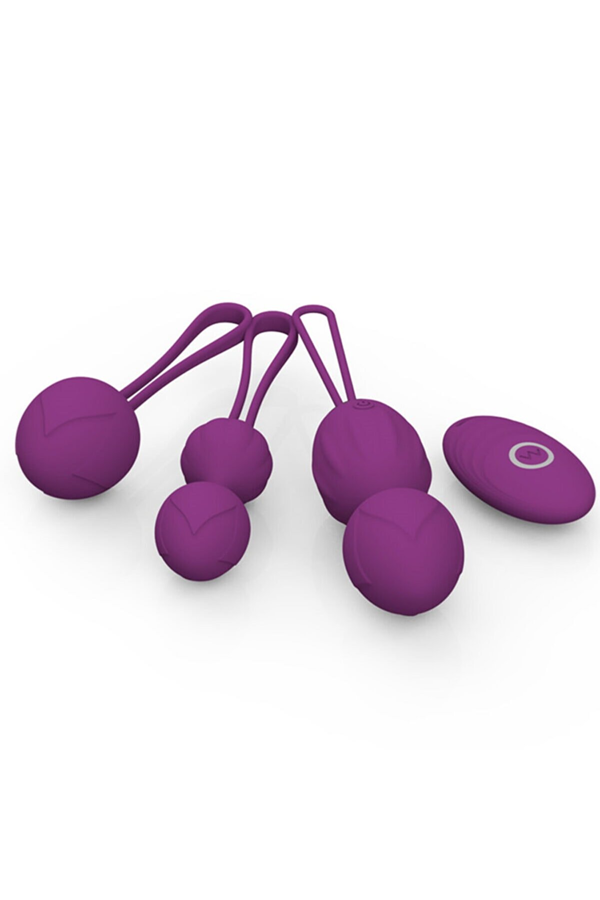 Erox Exui̇s Purple Uzaktan Kumanda Kegel Egzersi̇z Topu