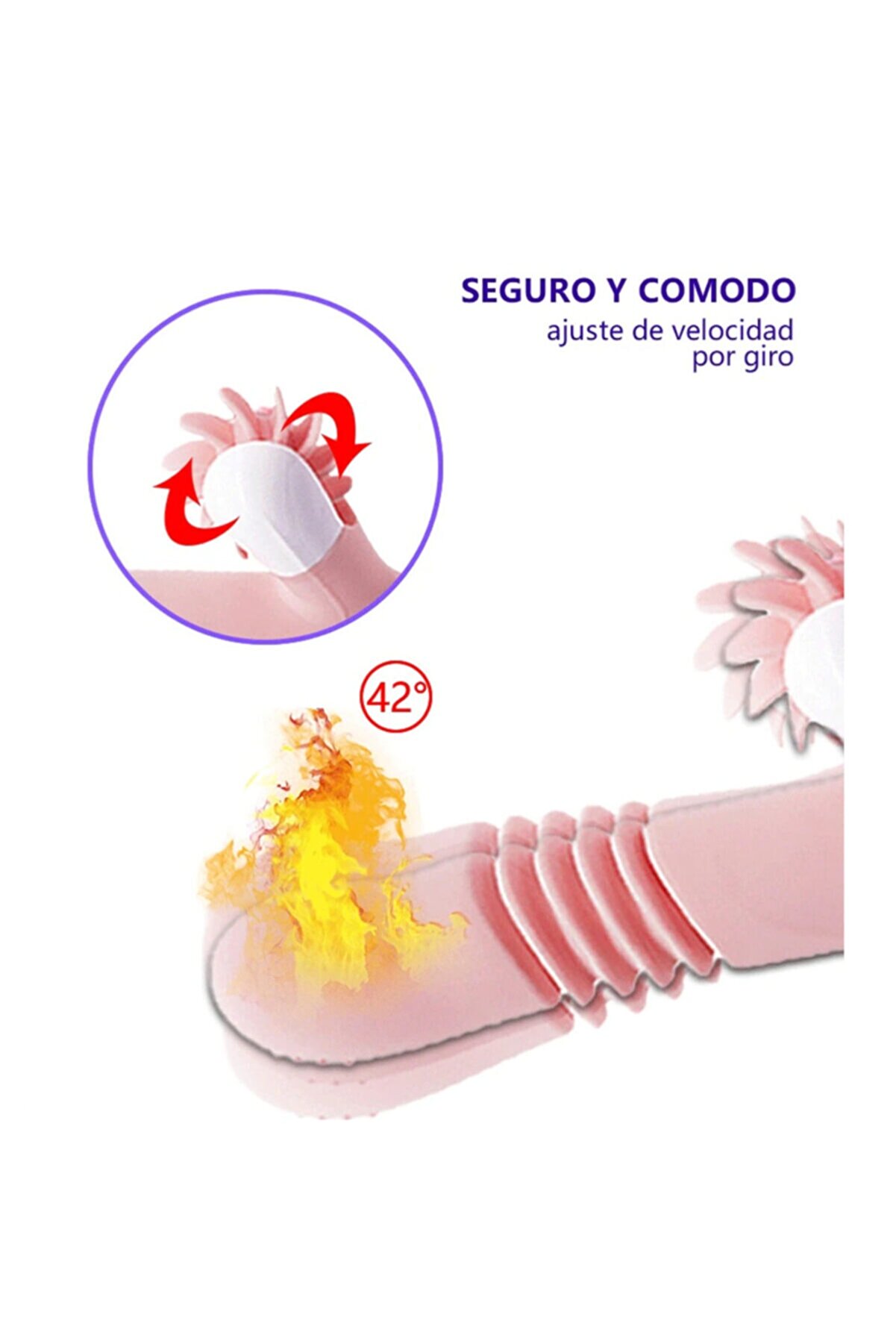 Erox Li̇cki̇ng Mor Ileri̇ Geri̇ Hareketli̇ Kli̇toral Penetrasyon G-Sti̇mulant Vi̇brat&ouml;r