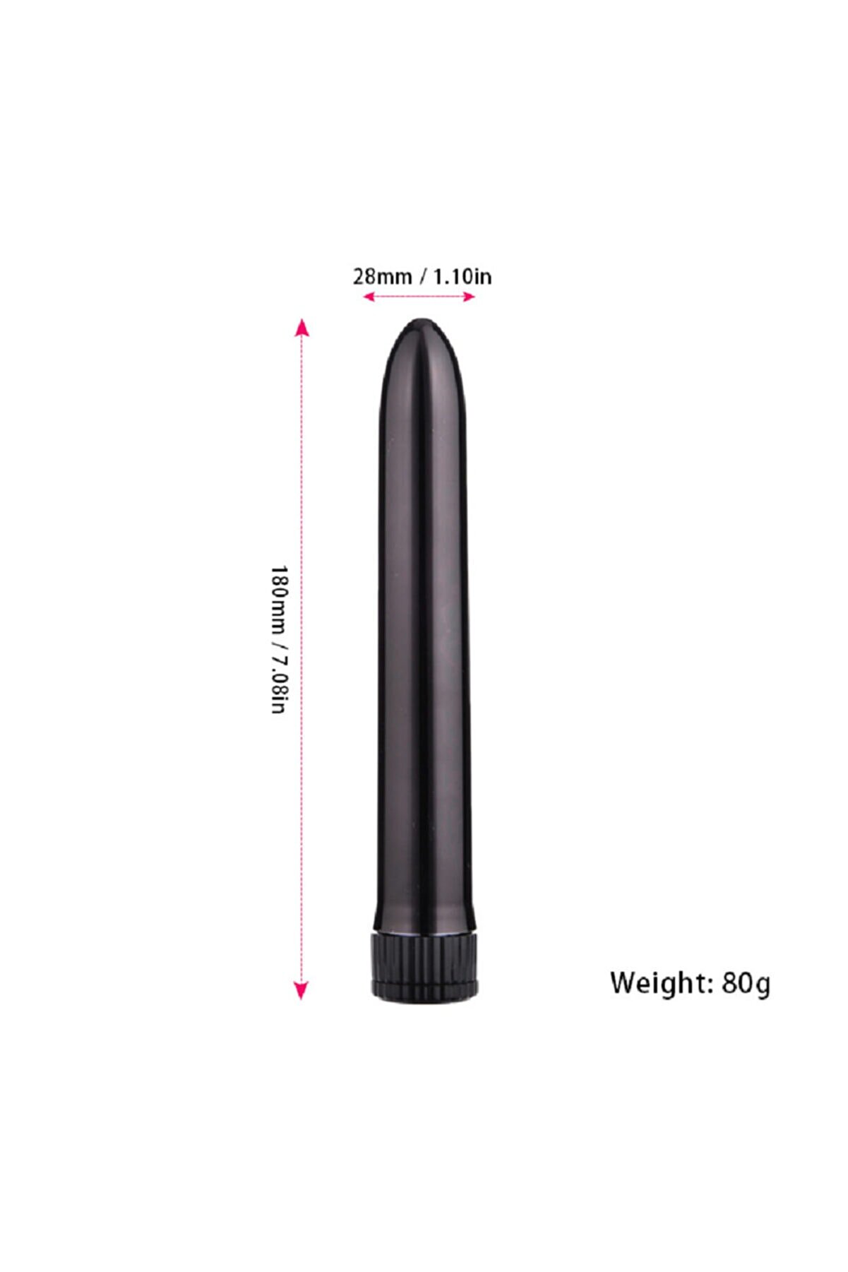 Erox Melo Si̇lver Metal Vi̇brati̇ng Anal Ve Vaji̇nal Metal Vi̇brat&ouml;r