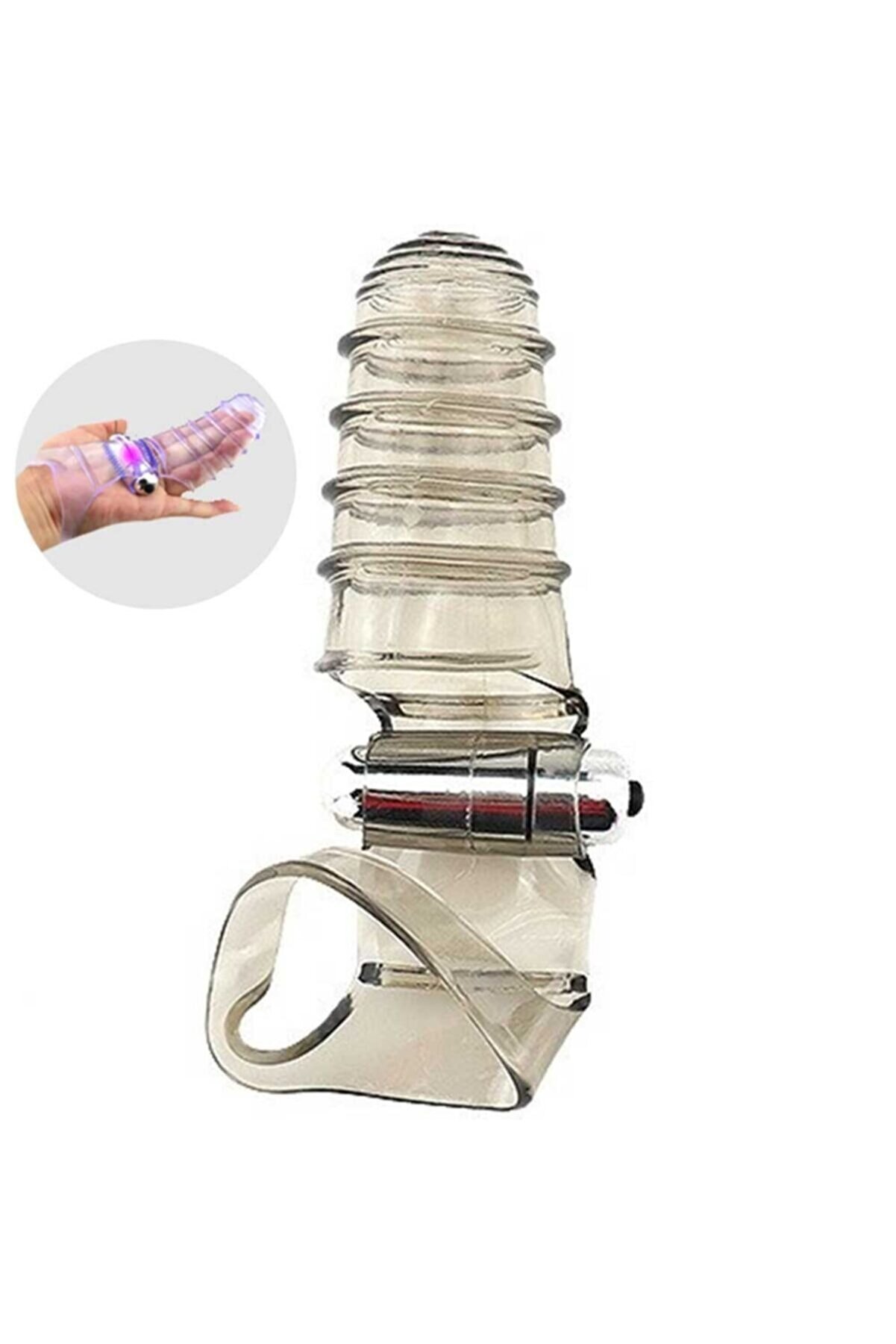 Erox Fi̇nger G-Sti̇mulant 10 Mod Parmak Vi̇brat&ouml;r Si̇yah