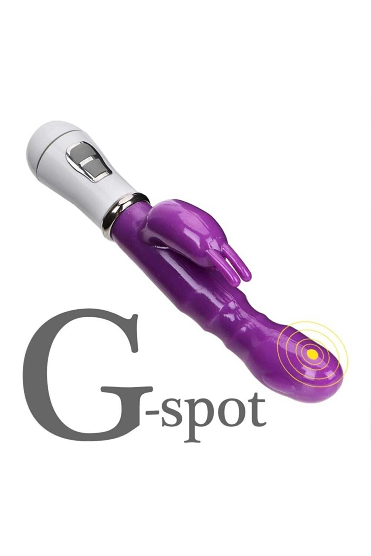 Erox G-Sti̇mulant 12 Mod Kli̇tori̇s Uyarıcı Rabbi̇tli̇ Vi̇brat&ouml;r Pembe