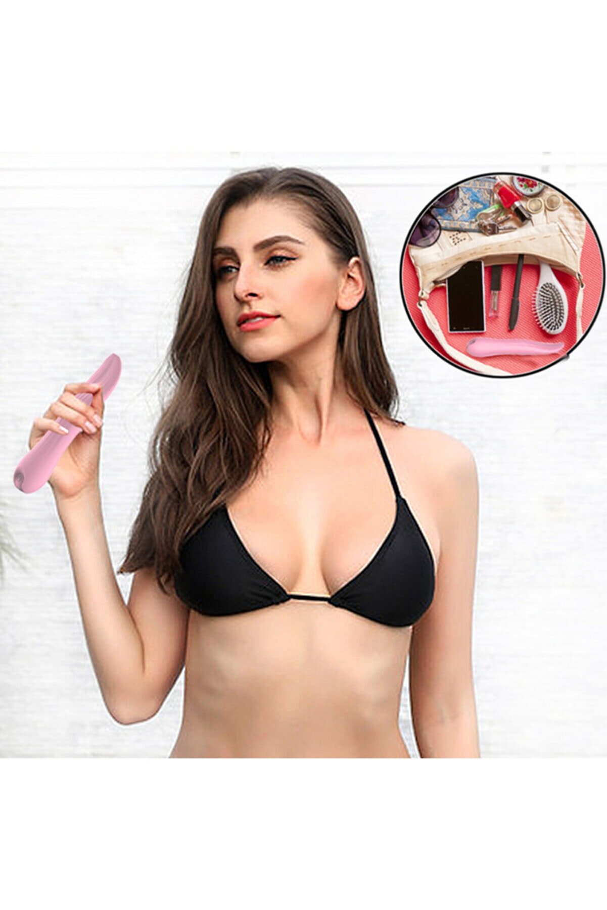 Erox Li̇cki̇ng Vi̇brati̇on Purple 10 Mod Darbeli̇ Di̇l Vi̇brat&ouml;r