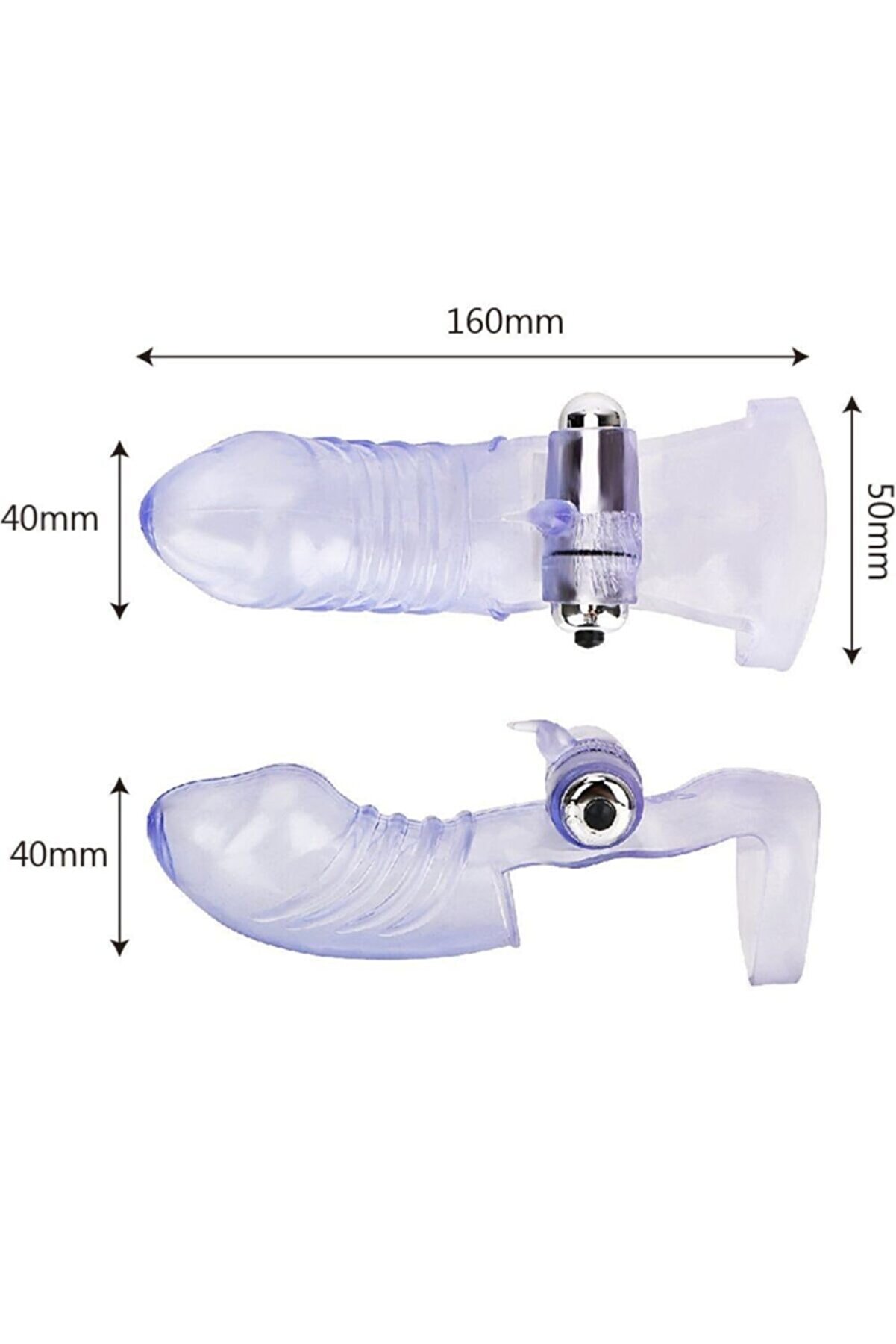 Erox Fi̇nger G-Sti̇mulant 10 Mod Parmak Vi̇brat&ouml;r Pembe