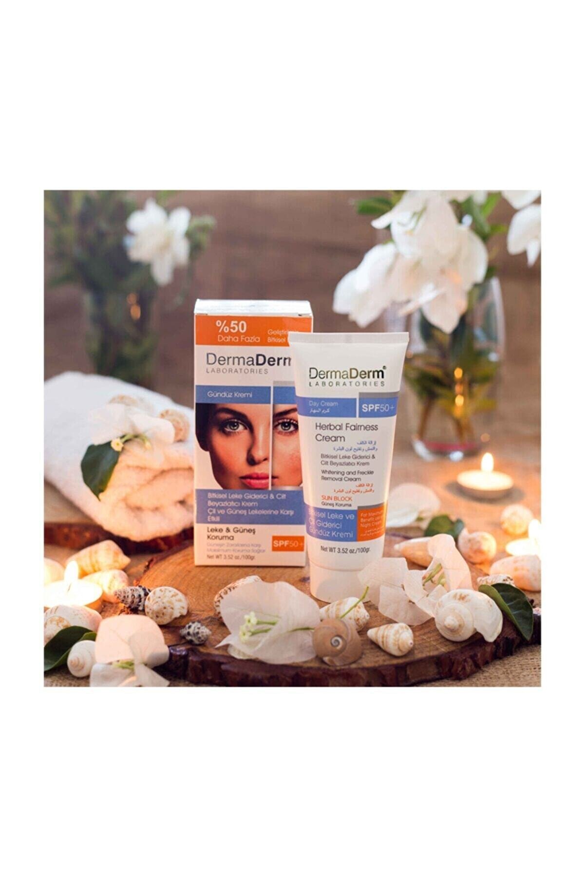 DermaDerm Dermaderm Bitkisel Cilt Beyazlatıcı Krem