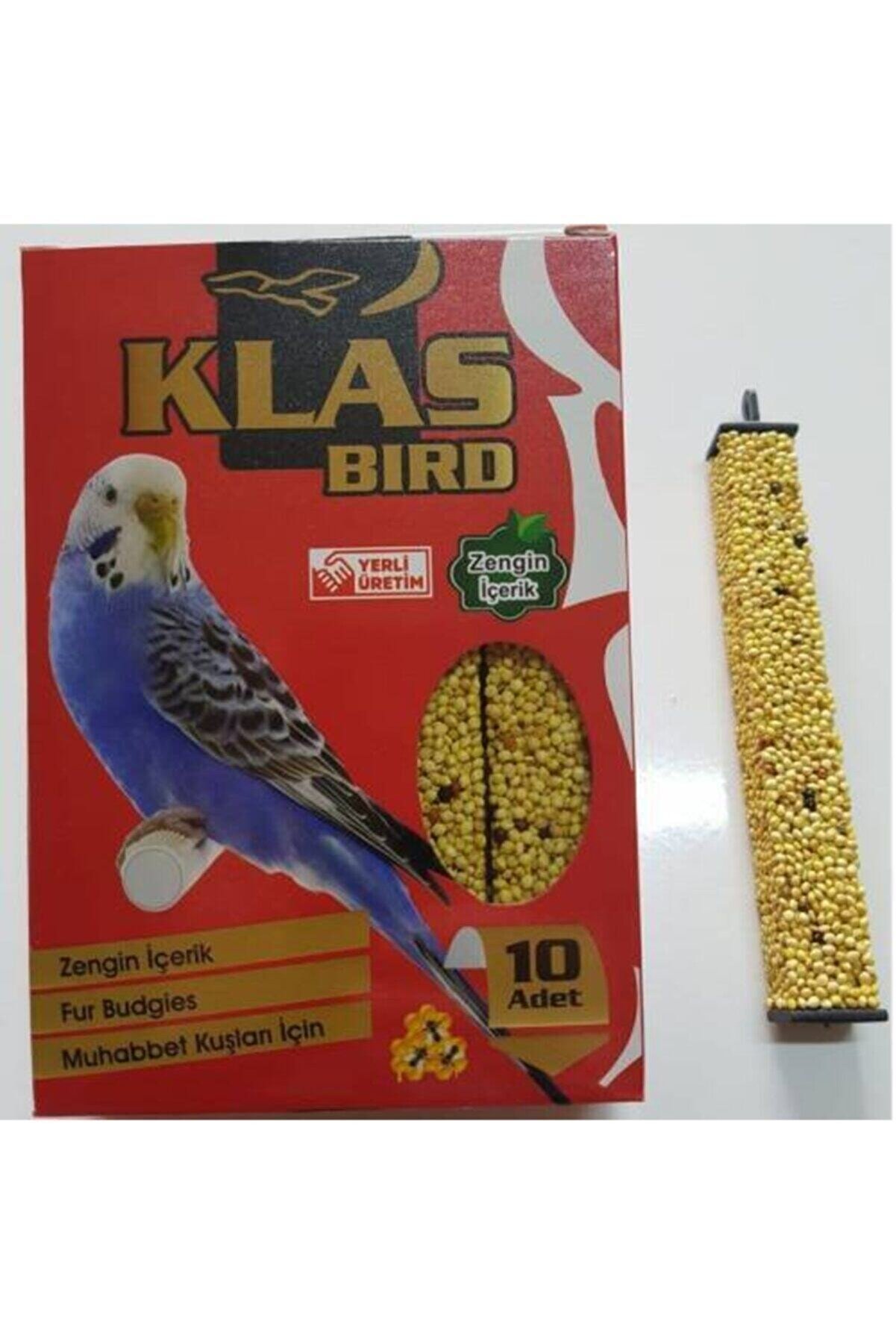 Klas Bi̇rd Muhabbet Kuşu Ballı Kraker - 10 Lu Paket