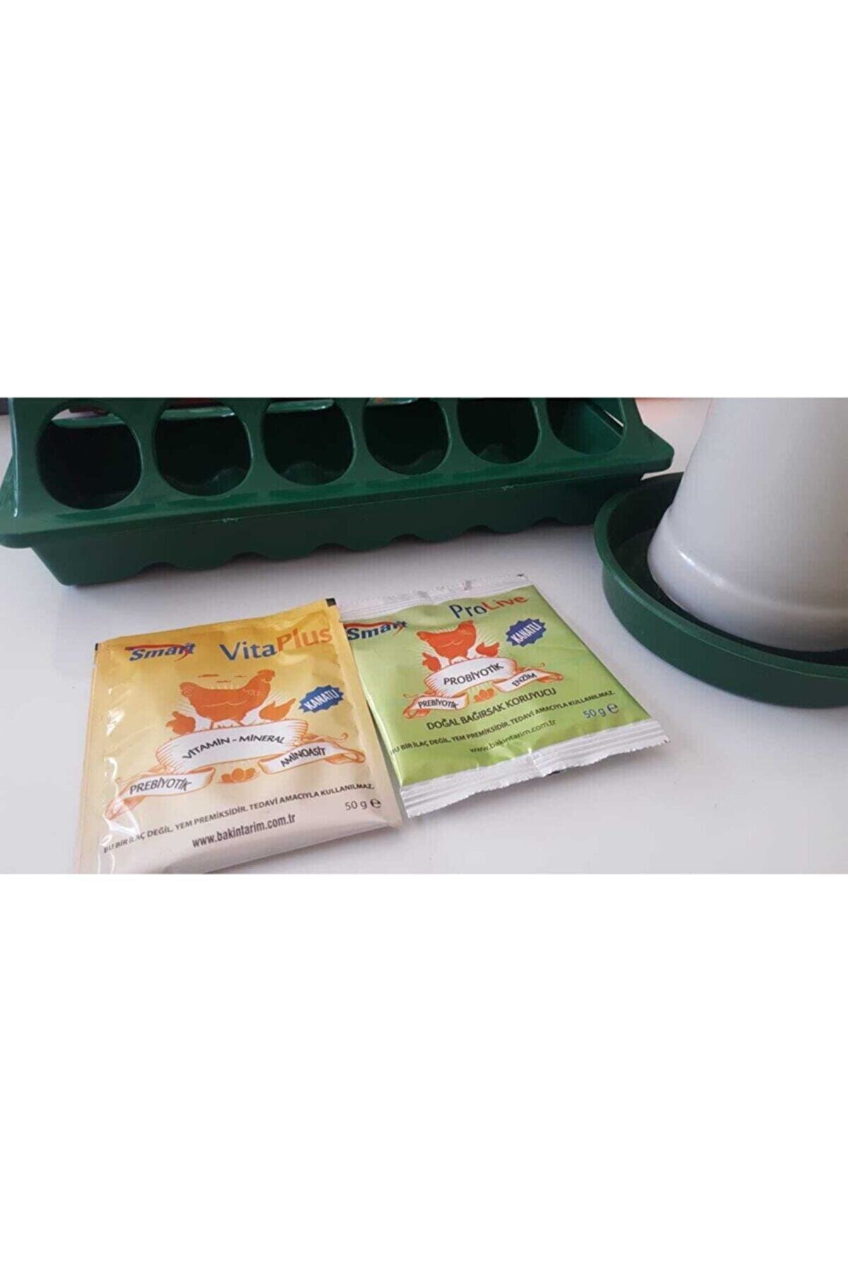 Tekplast Smart Proli̇ve 50 Gr+ Smart Vi̇taplus 50 Gr + 30 Cm Ci̇vci̇v Yemli̇k + 1 Lt Ci̇vci̇v Suluk