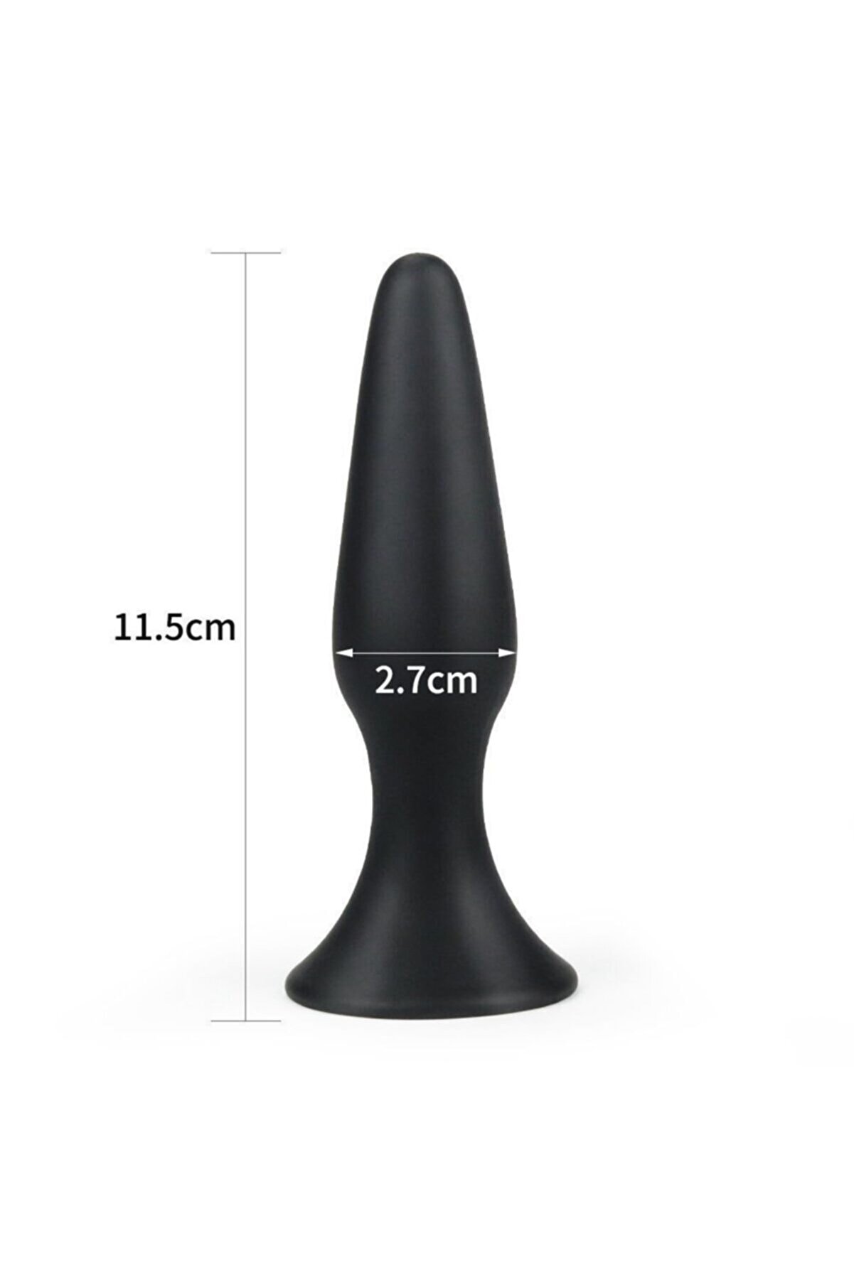 Meyrabest 11,5 Cm Lovetoy Lure Me Si̇li̇cone Anal Plug S-Af4123