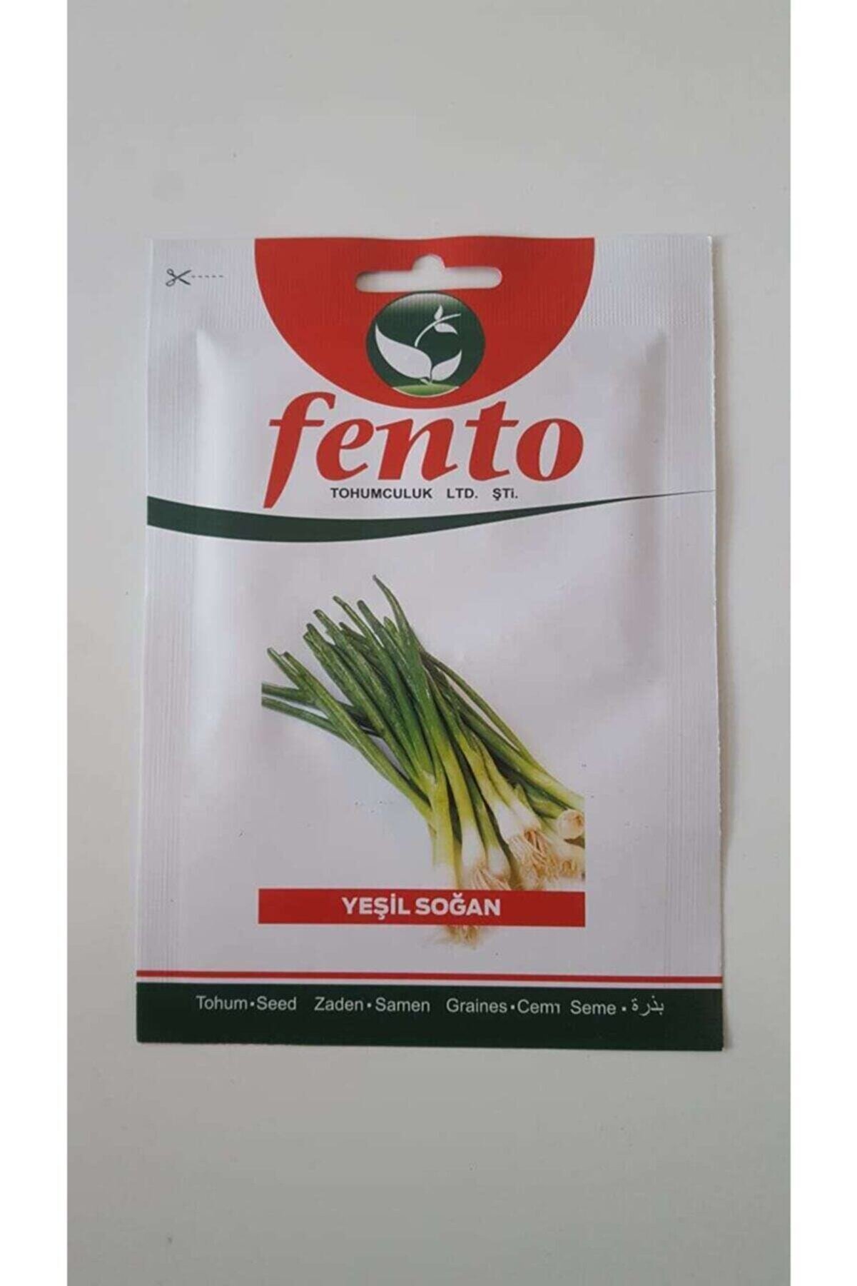 Fento Marka Yeşi̇l Soğan Tohumu 1 Paket %100 Y&uuml;ksek Veri̇mli̇di̇r.