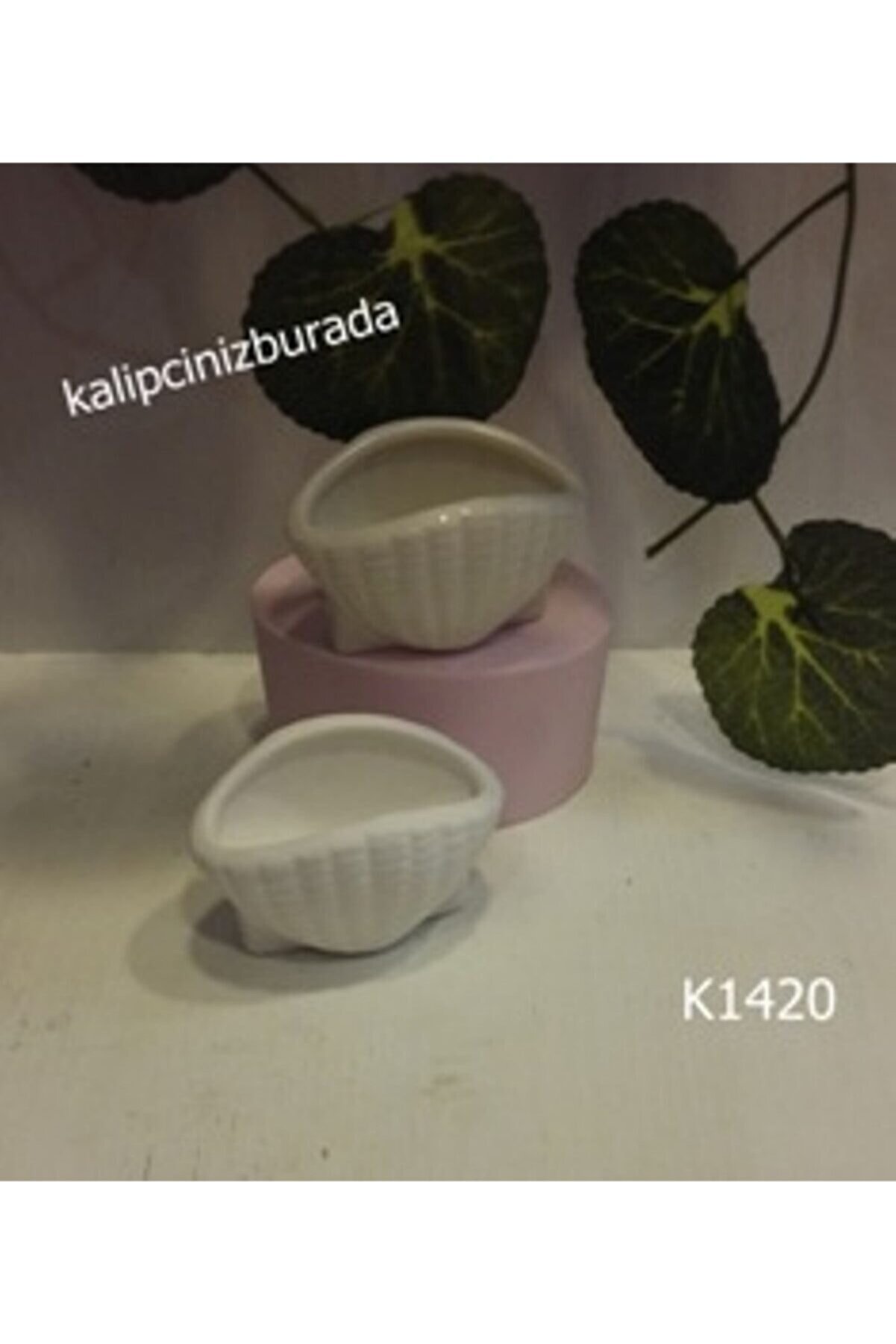 Kalıpcınızburada Mi̇dye Saksı - 3 Si̇li̇kon Kalıp