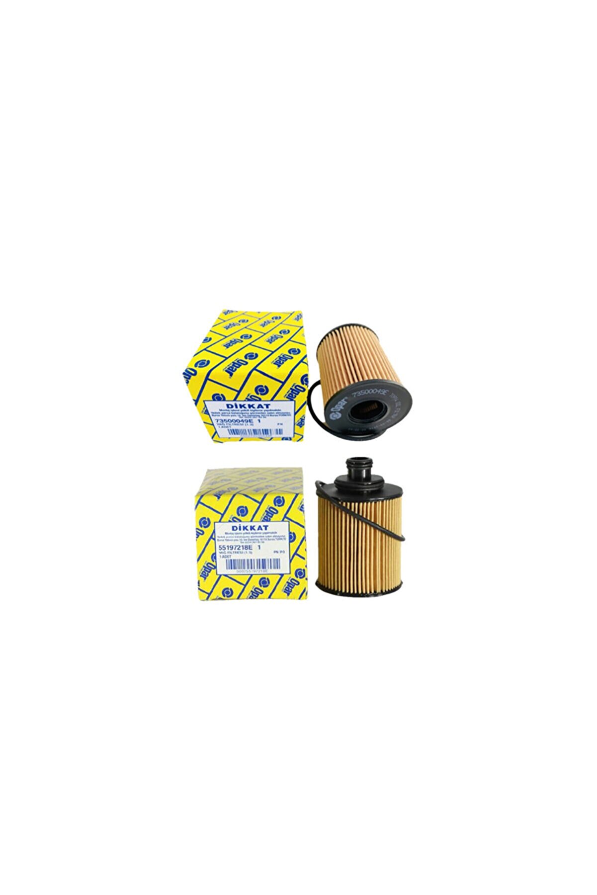 Opar Yağ Fi̇ltresi̇ 2 Adet - Fi̇at Li̇nea Euro 4 1.3 Multi̇jet 16V - (Di̇zel) Yağ Fi̇ltresi̇ 2007-2012 Model