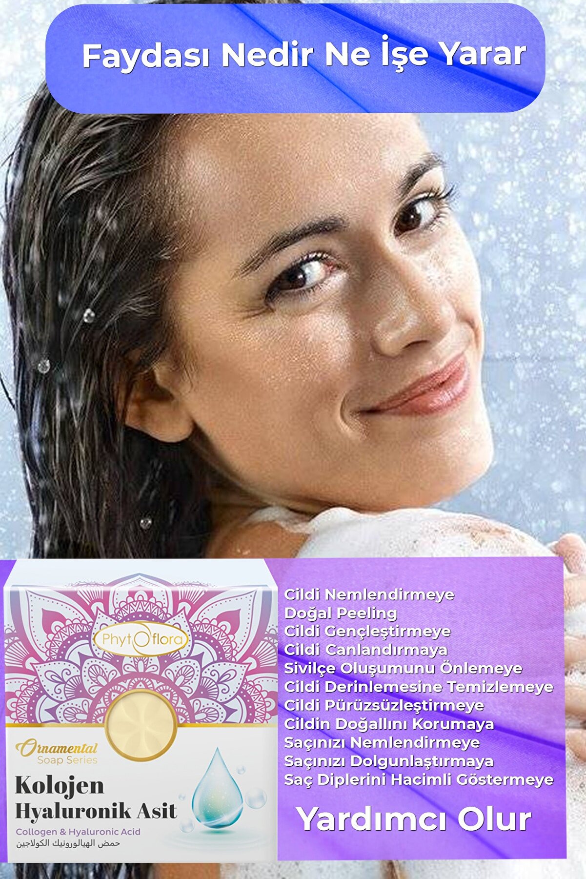 Kolojen Ve Hyaluroni̇k Asi̇tli̇ Sabun Ve Kırık Uç Onarıcı Saç Bakım Spreyi̇ 120 Ml