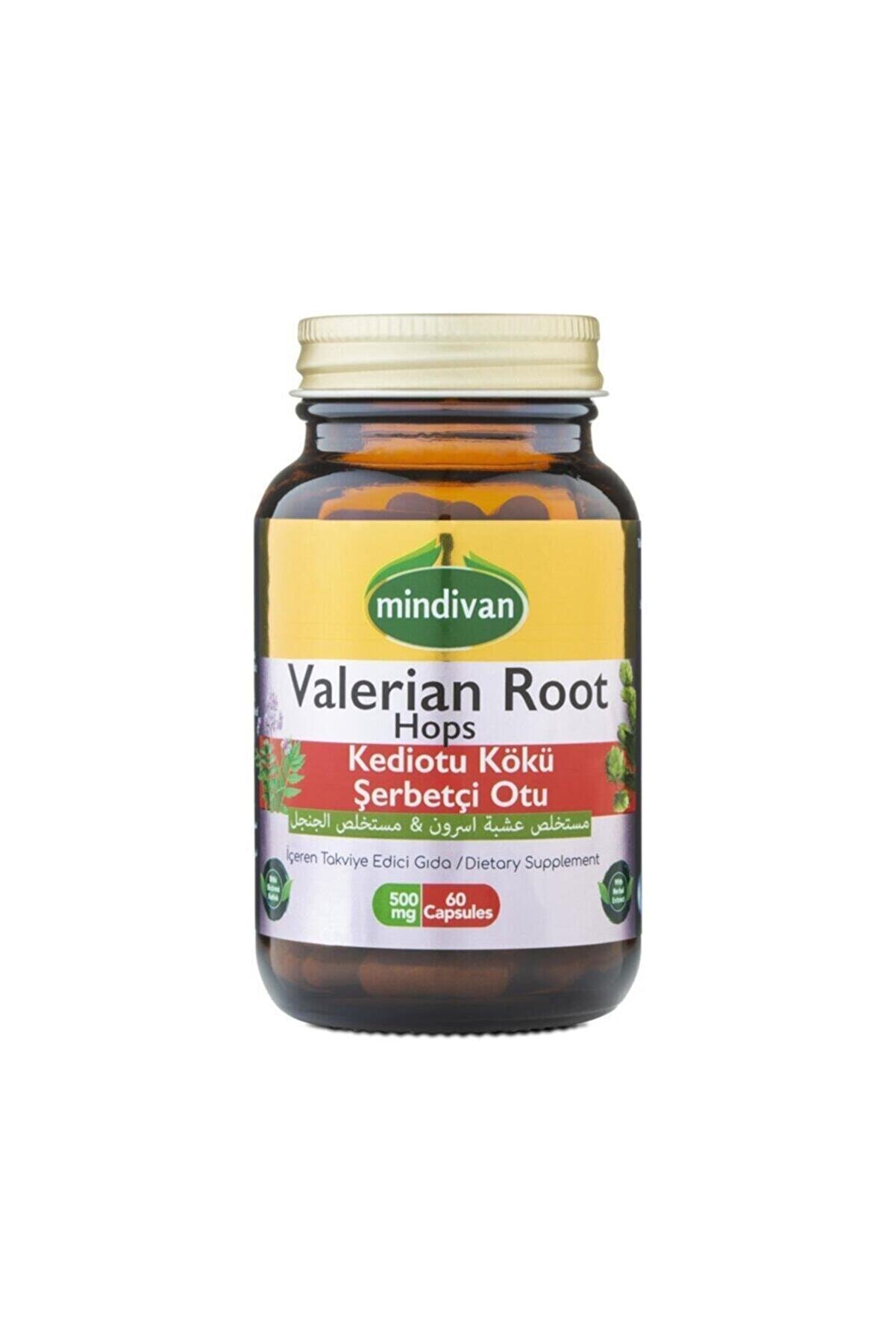 Kedi̇ Otu Ekstresi̇ Şerbetçi̇ Otu Ekstresi̇ 60 Kapsül 500 Mg