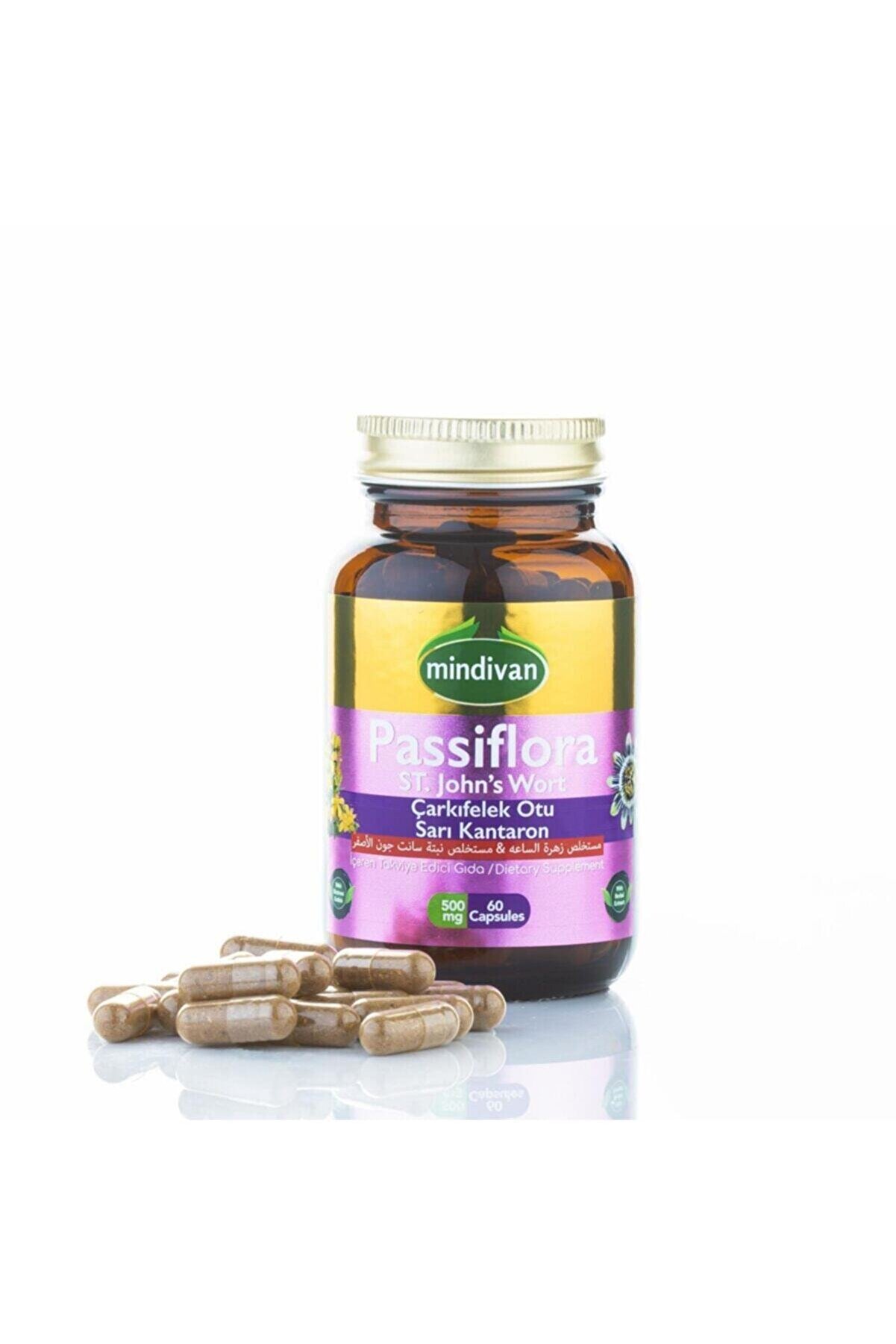 Çarkıfelek Otu&Kantaron Ekstreli̇ 60 Kapsül 500Mg 2Adet