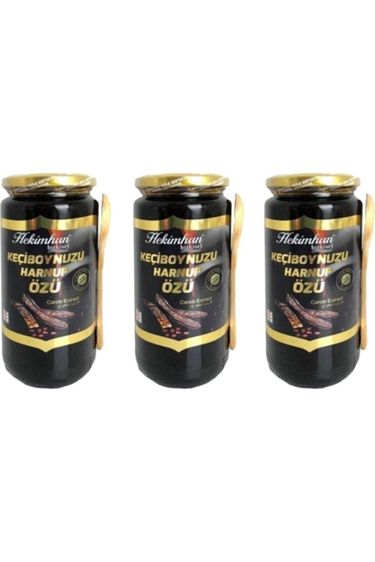 Keçi̇boynuzu Keçi̇ Boynuzu Özü Harnup Pekmezi̇ 3 Adet 640 Gr