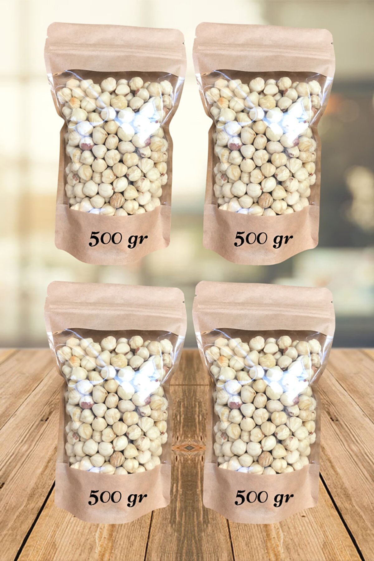 Mustafa Baloğlu Bal &Uuml;r&uuml;nleri̇ Kavrulmuş İ&ccedil; Fındık Samsun 4X 500 Gr