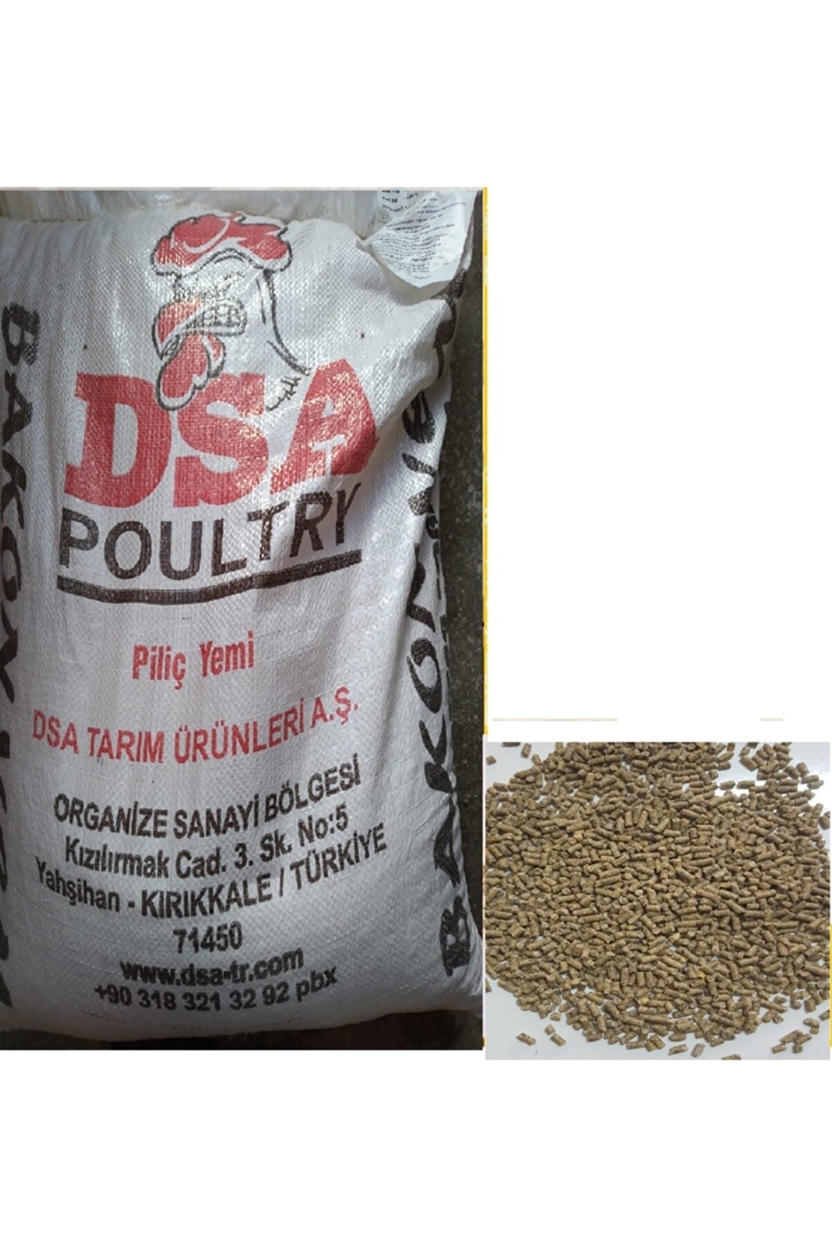 Dsa Etli̇k Pi̇li̇&ccedil; Yemi̇ 3 Kg Pelet