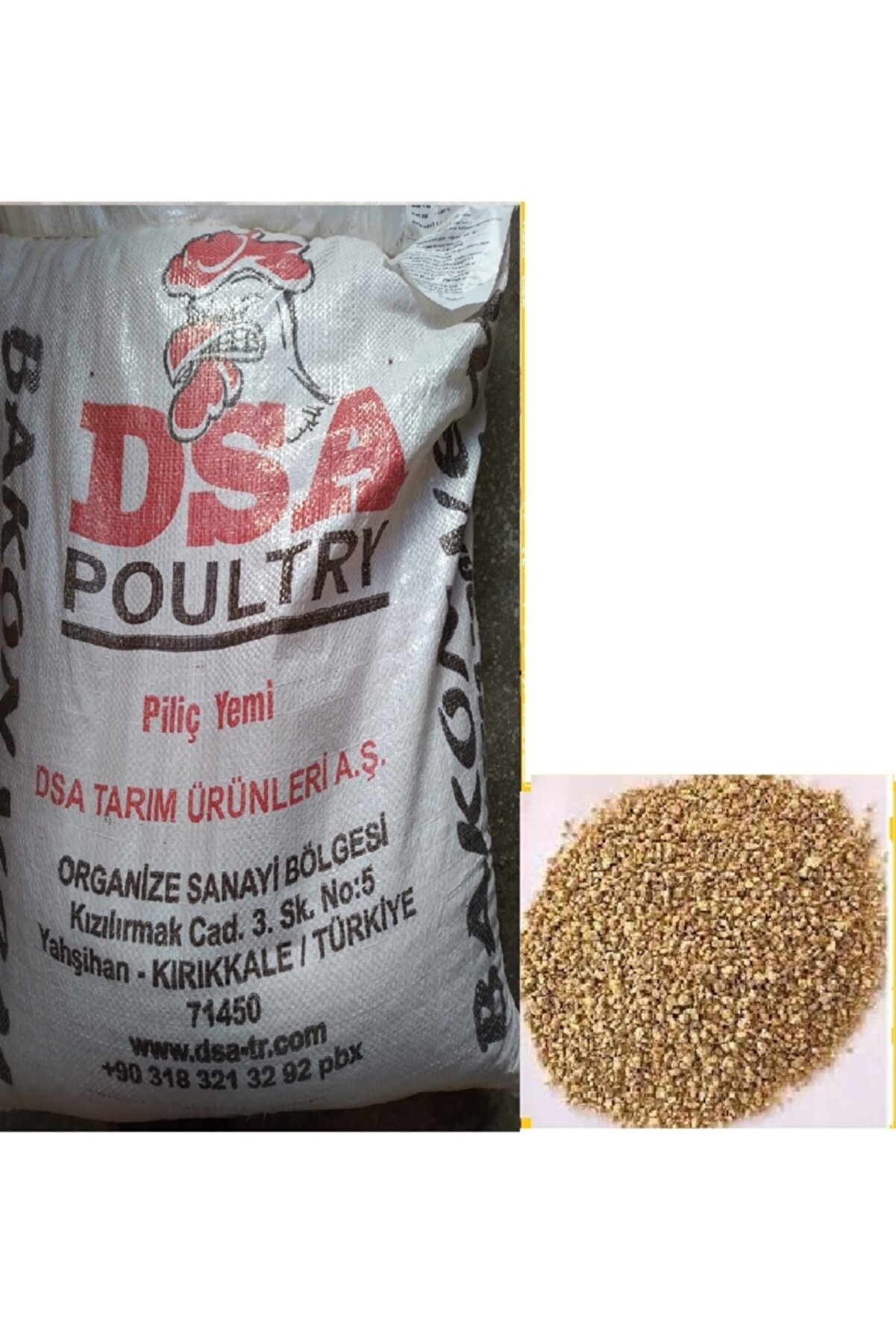 Dsa Yumurta Pi̇li̇&ccedil; B&uuml;y&uuml;tme Yemi̇ 3 Kg Gran&uuml;l
