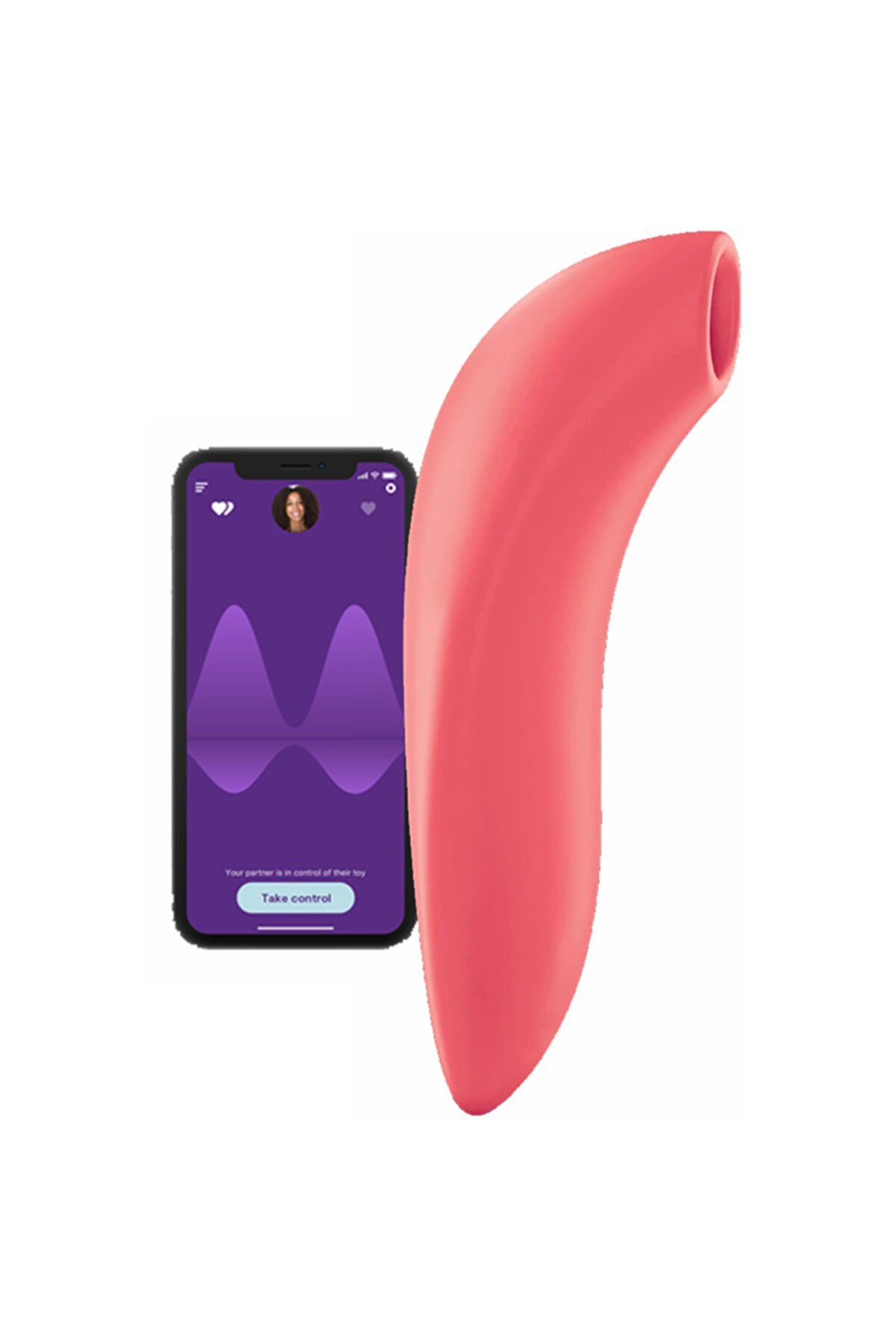 We-Vi̇be Melt Akıllı Telefon Kontroll&uuml; Pleasure Ai̇r Kli̇toral Emi̇ş G&uuml;&ccedil;l&uuml; Vi̇brat&ouml;r