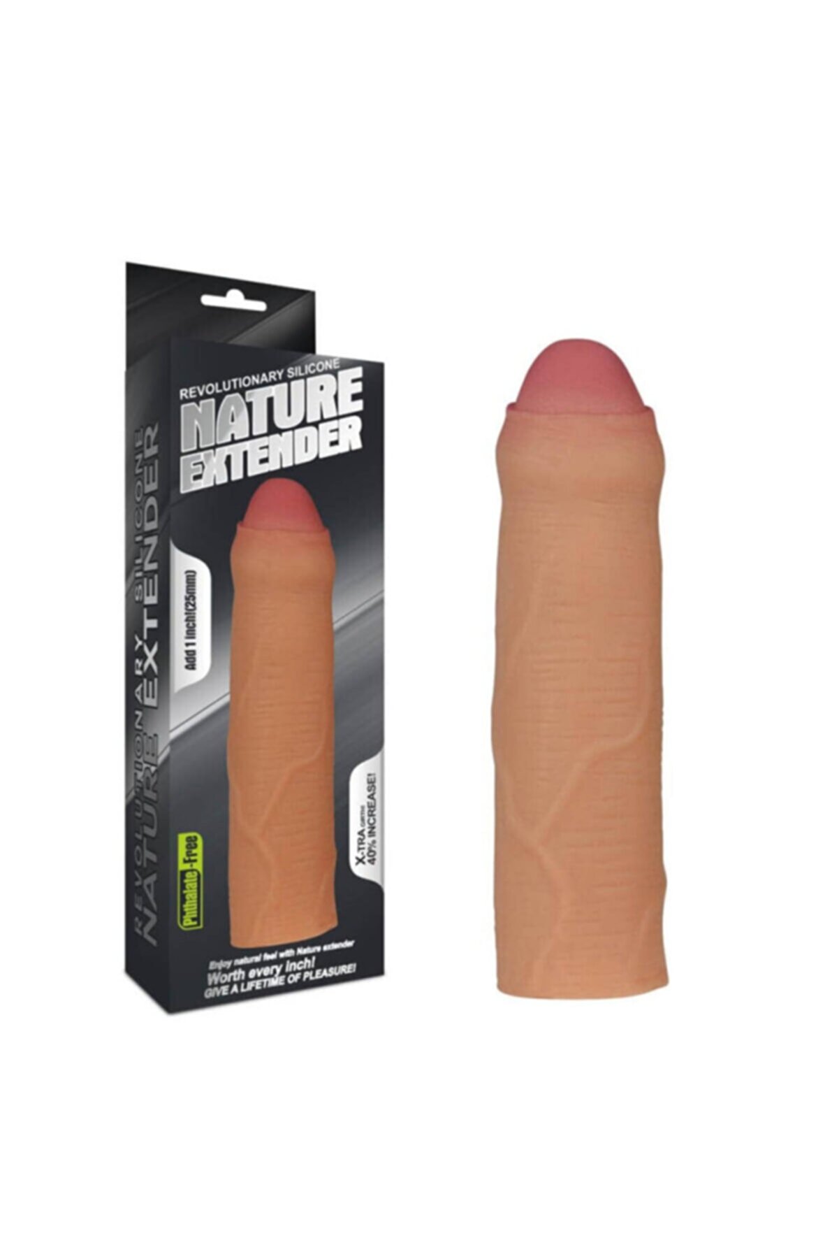 Lovetoy S&uuml;nnet Deri̇li̇ Kesi̇lebi̇li̇r Uzatmalı Peni̇s Kılıfı  17.5 Cm