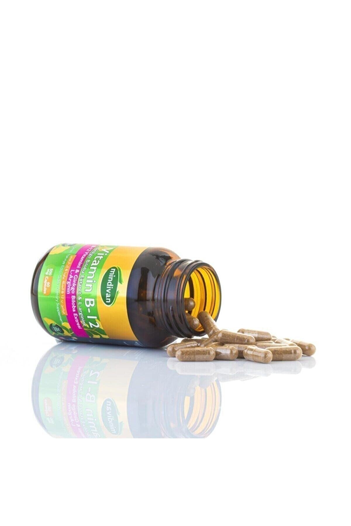 B12 Gi̇nkgo Bi̇loba Extract & L-Argi̇ni̇ne 500 Mg X 60 Kapsül