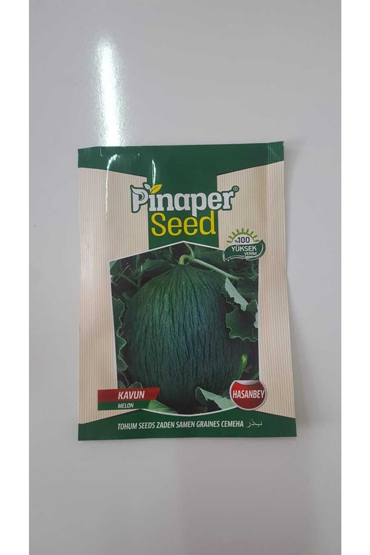 Pi̇naper Seed Kavun Hasan Bey Tohumu 1 Paket %100 Y&uuml;ksek Veri̇mli̇di̇r.
