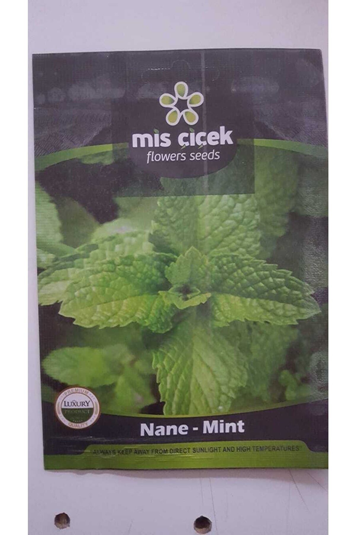 Ko&ccedil;ağro Nane Tohumu 1 Paket %100 Y&uuml;ksek Veri̇mli̇di̇r.