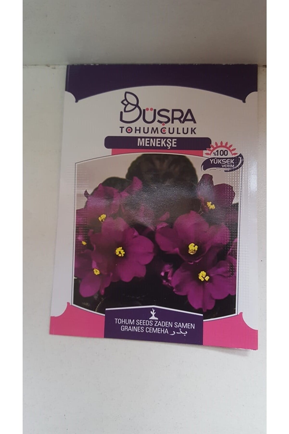 B&uuml;şra Menekşe (Vi̇oa) &Ccedil;i̇&ccedil;ek Tohumu % 100 Y&uuml;ksek Veri̇mli̇di̇r.